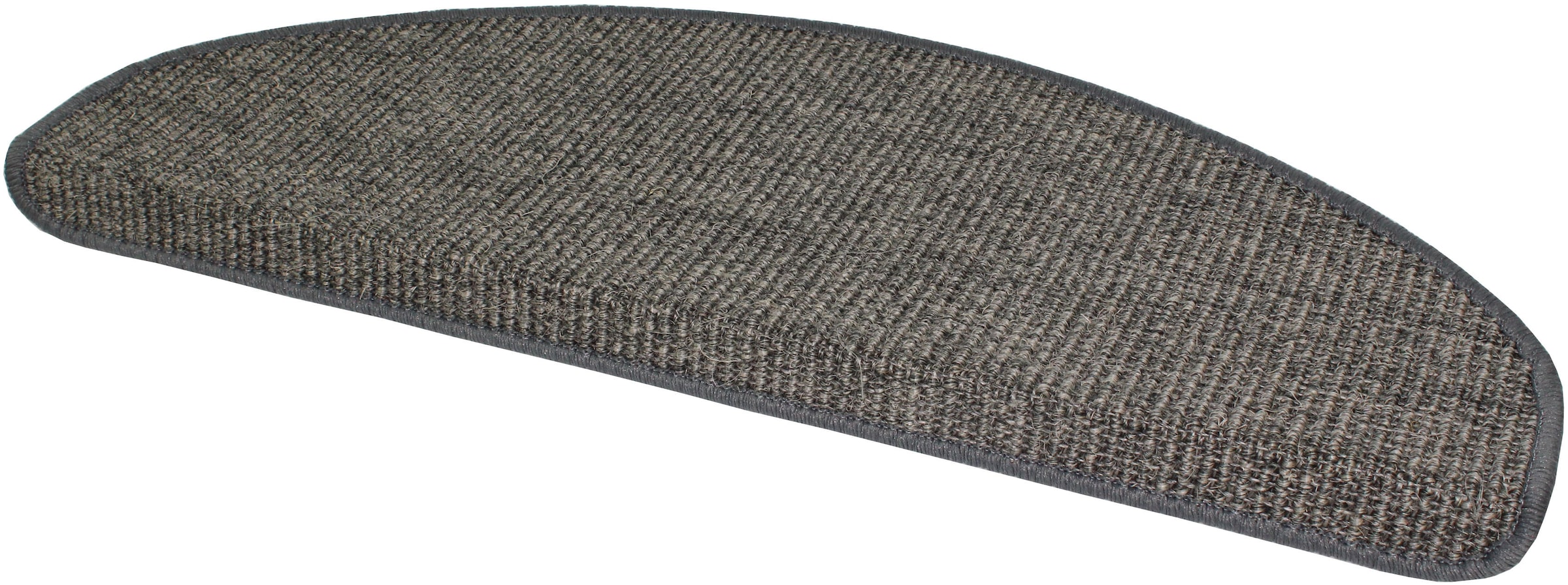 Dekowe Stufenmatte »Mara S2« halbrund 5 mm Höhe 100% Sisal, große Farbauswahl, selbstklebend, auch als Set 15 Stück
