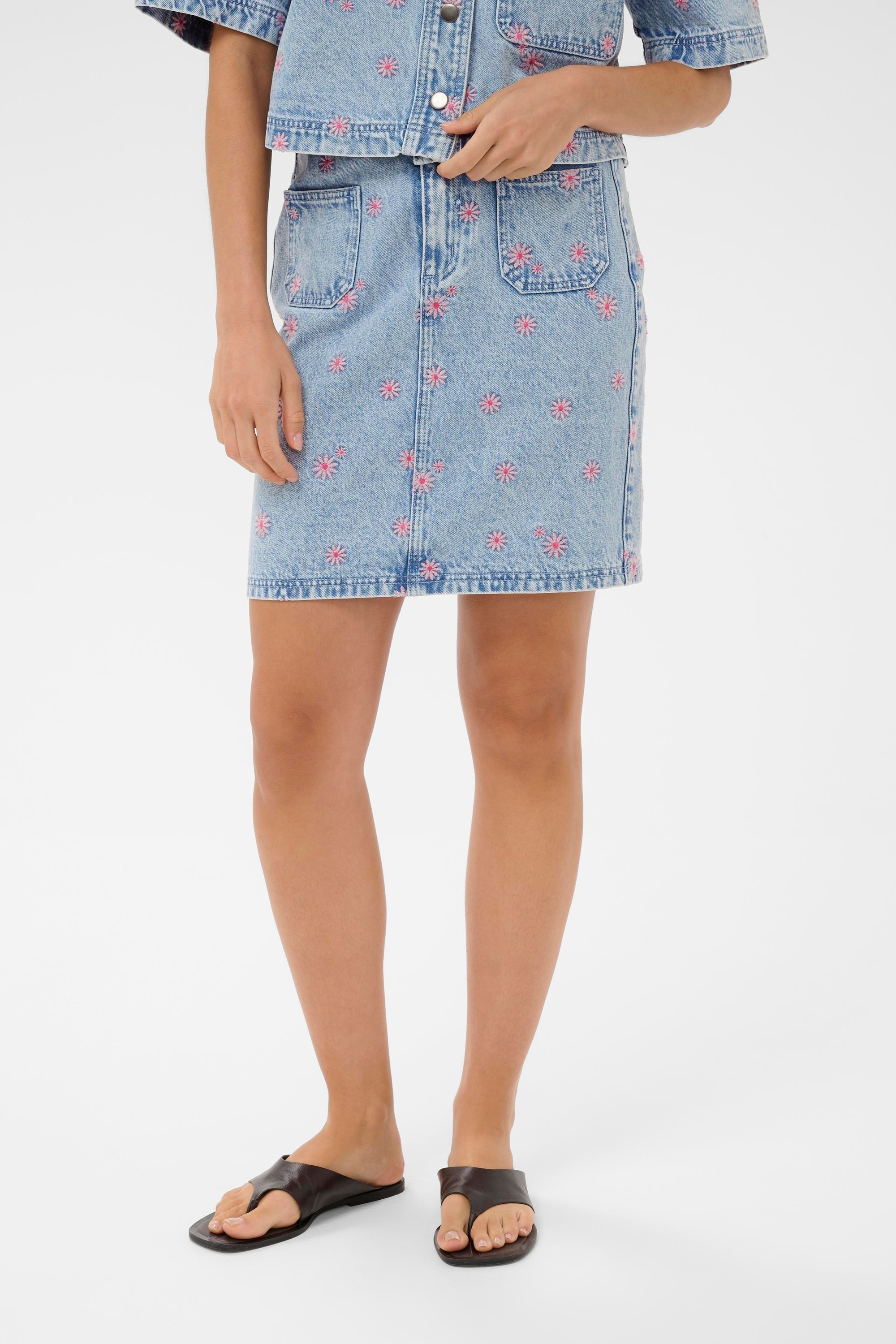 KAFFE Jeansrock »Denimrock KAbabena«