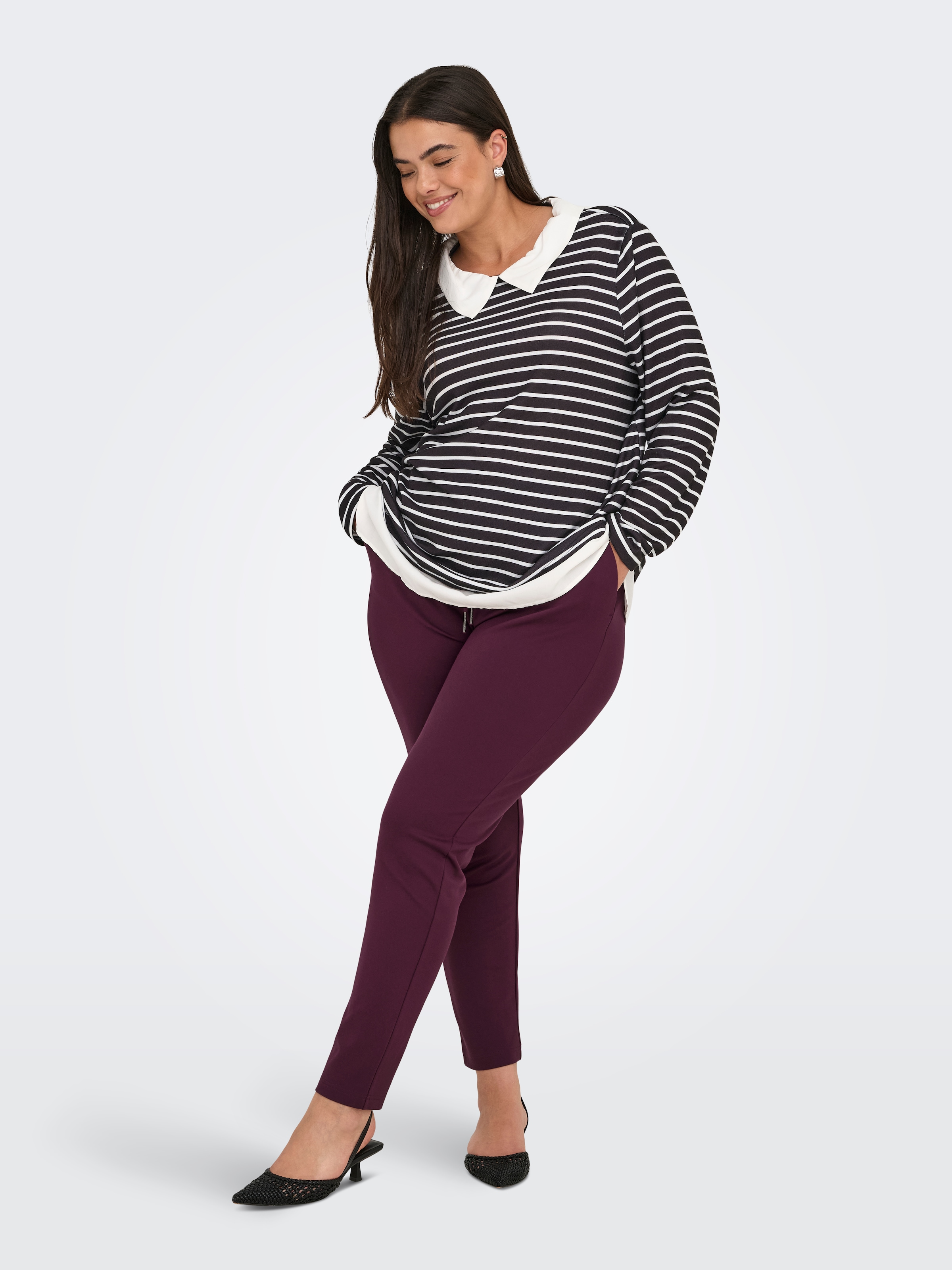 ONLY CARMAKOMA Jogger Pants »CARGOLDTRASH LIFE CLASSIC PANT NOOS«