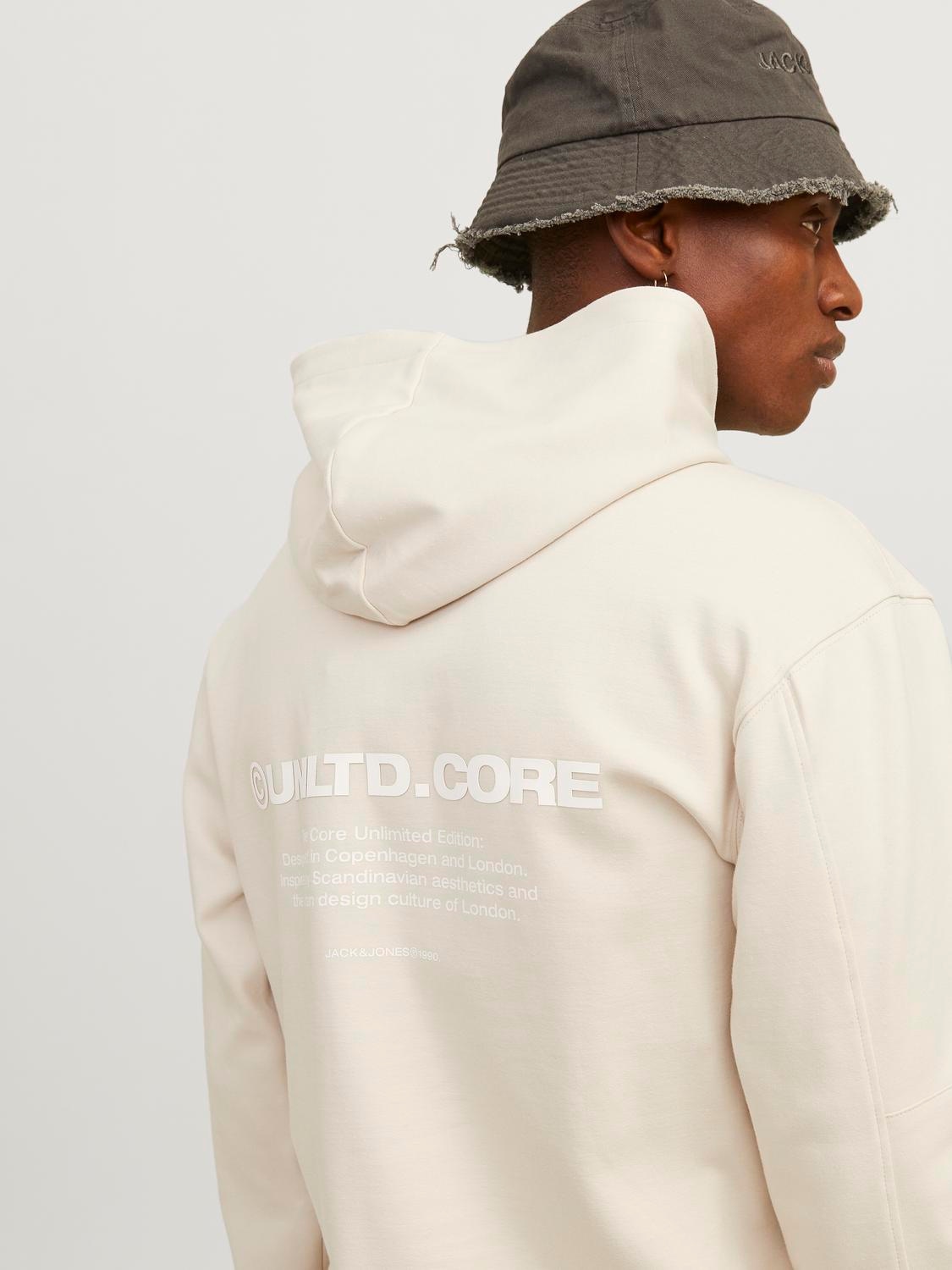 Jack & Jones Kapuzensweatshirt »JCOAERO PRINT SWEAT HOOD NOOS«