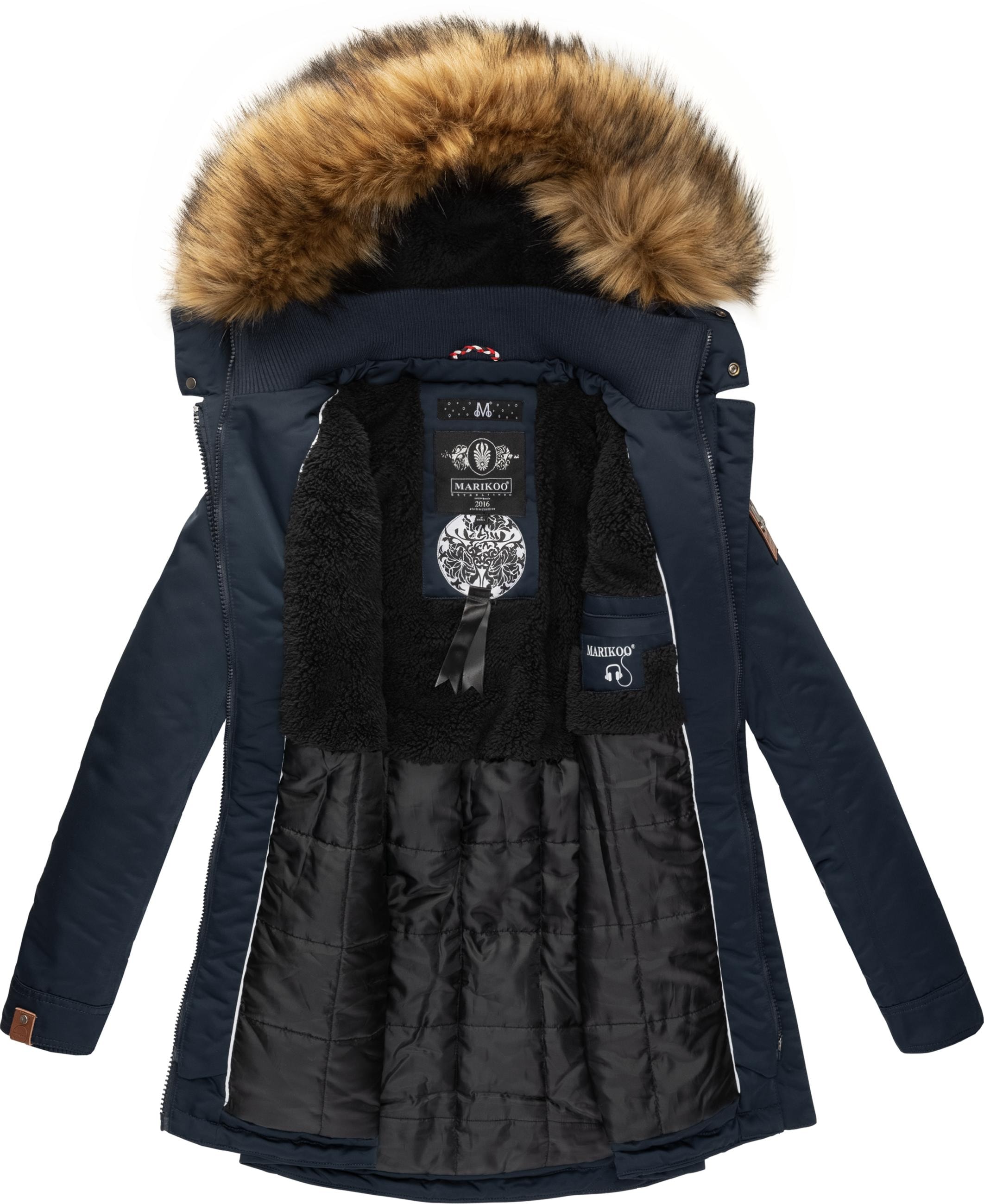 Marikoo Wintermantel »Wintermantel Sanakoo«