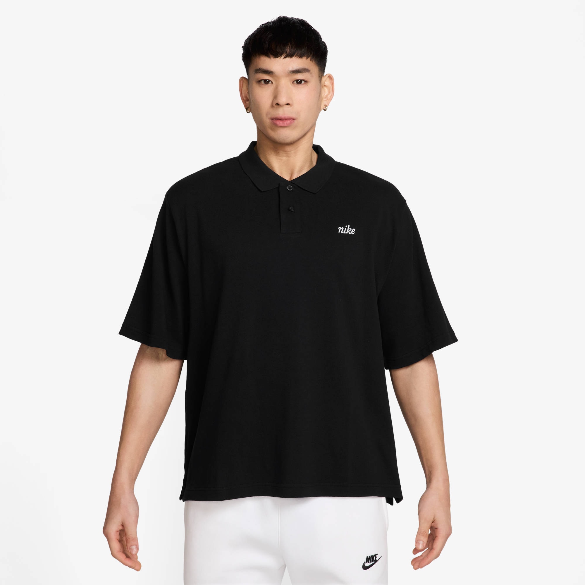 Nike Sportswear Herren Langarmshirt »M NK CLUB SS POLO COLLECTION«, Größe XL
