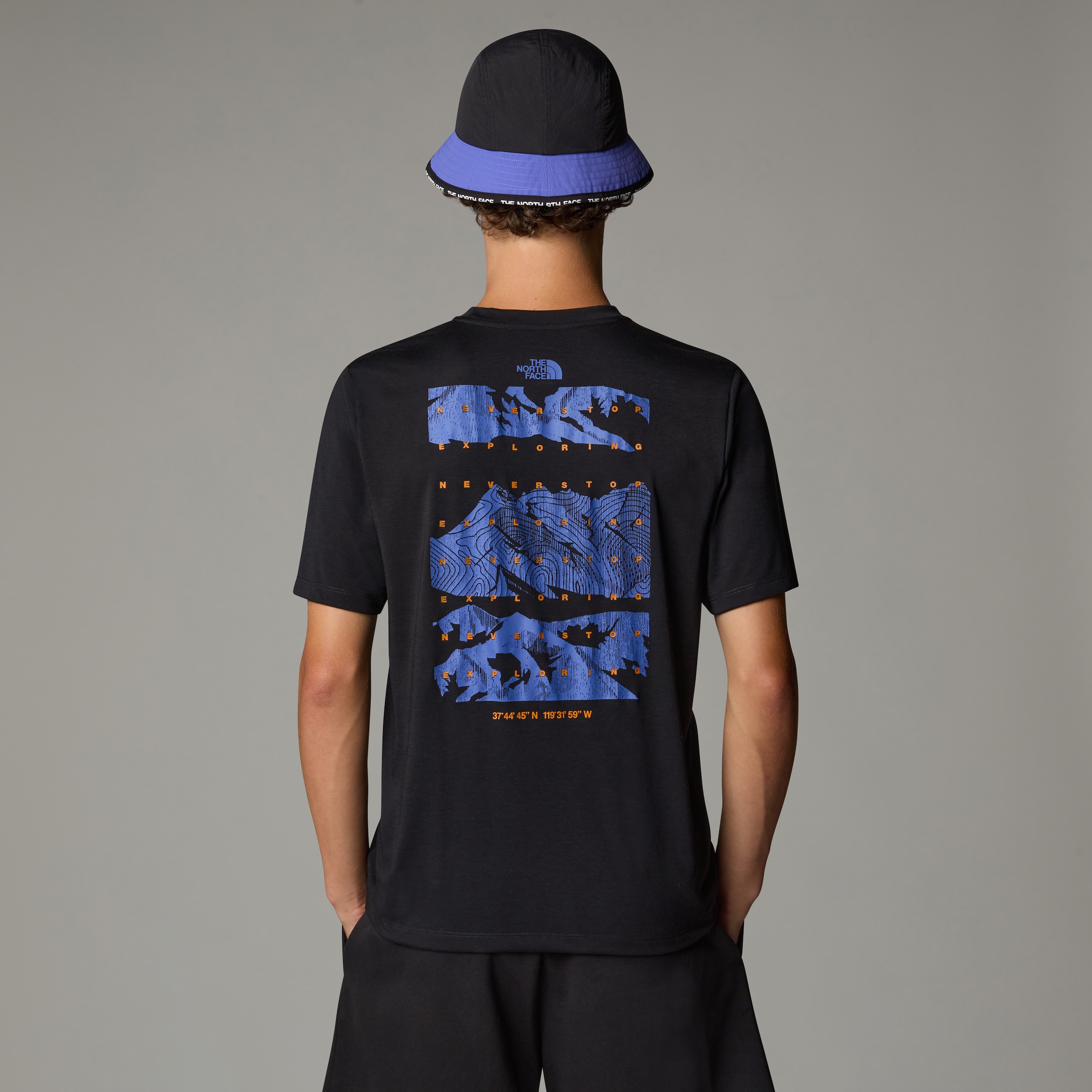 The North Face T-Shirt »Foundation Mountain Faces T-Shirt für Herren«, (1 tlg.)
