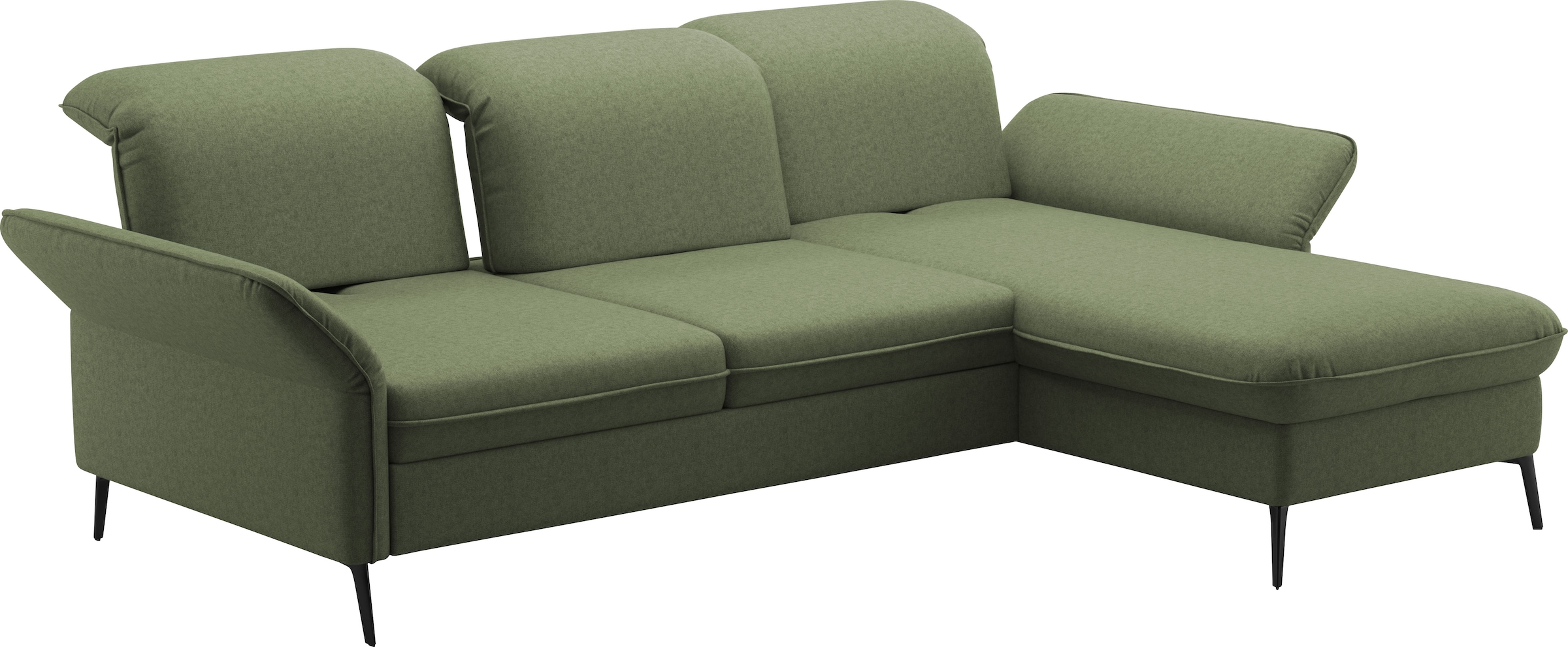 sit&more Ecksofa »Emely, inkl. Sitztiefenverstellung« wahlweise mit Bettfunktion,Bettkasten,Kopf- & Armteilverstellung