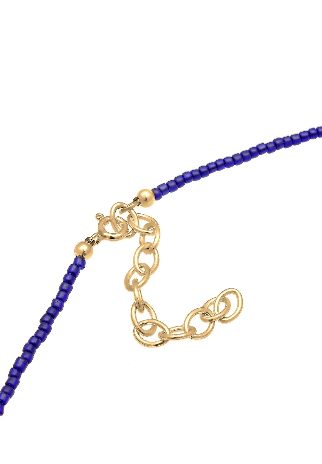 Elli Choker »Halskette Choker Halbmond Astro Trend Beads 925 Silber«