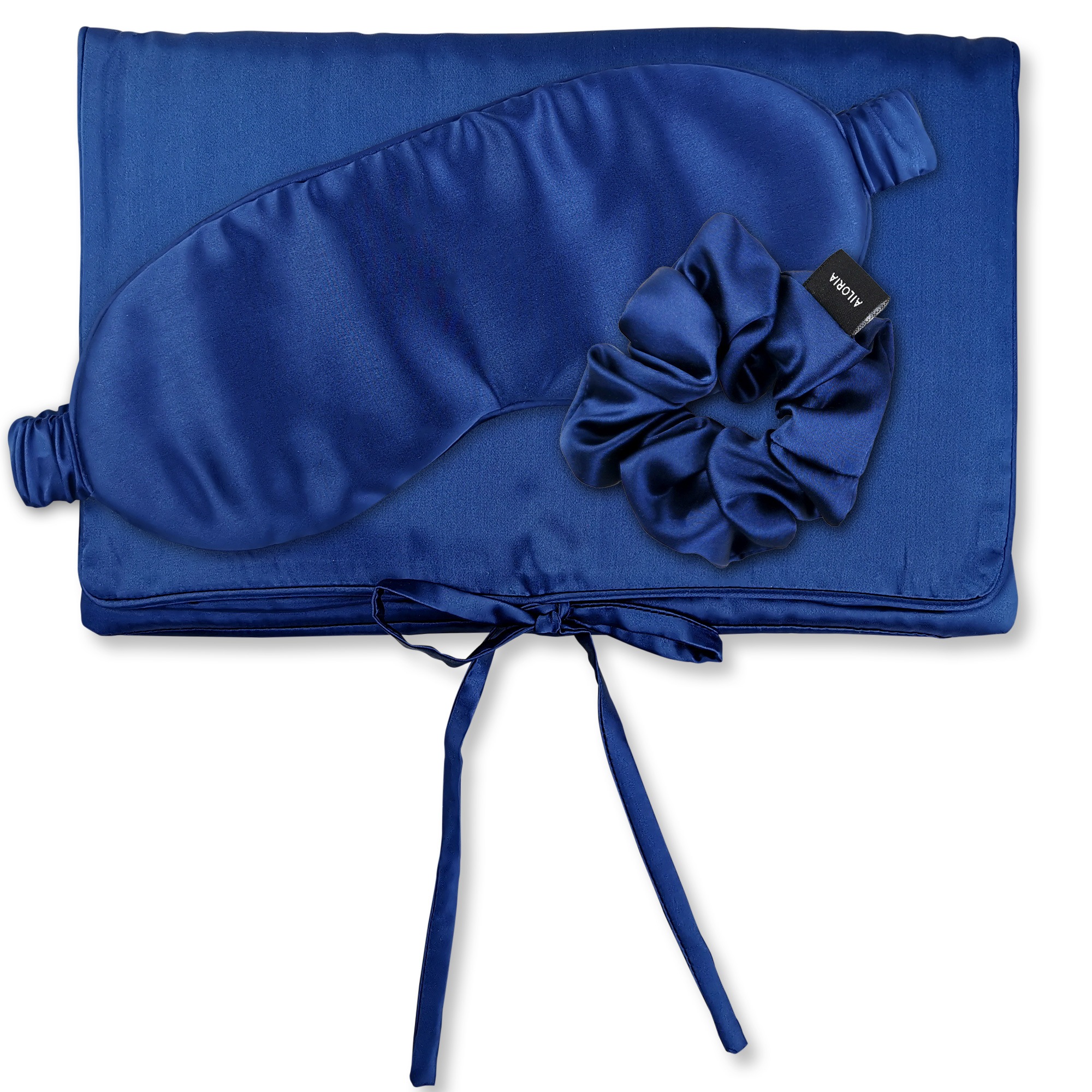 AILORIA Seidentuch »Tasche, Schlafmaske & Scrunchie M aus Seide TRAVEL SET BEAUTY M«