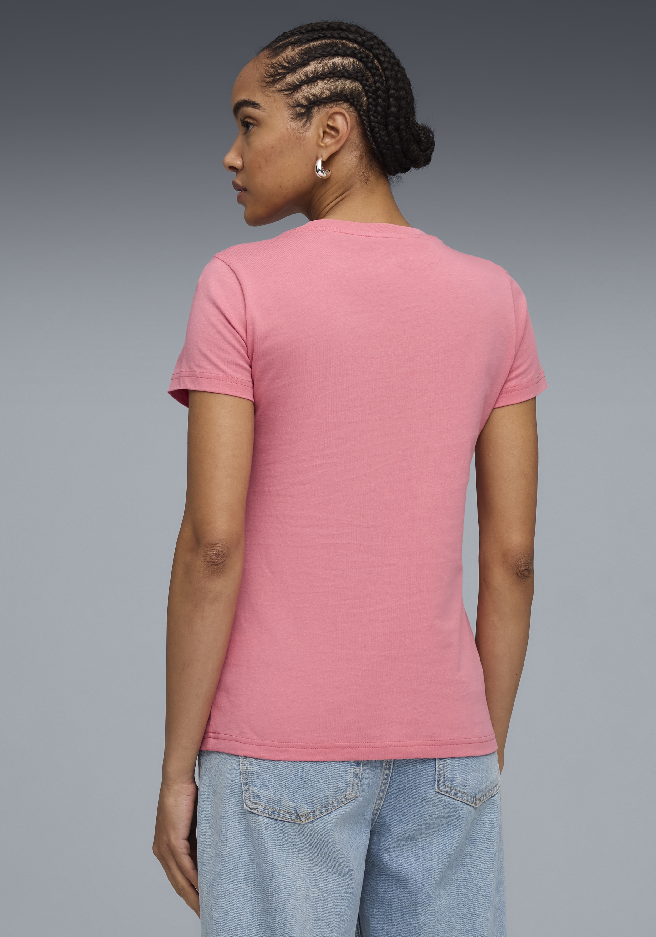 PUMA T-Shirt »ESS NO. 1 LOGO TEE (S)« Regular Fit, Kurzarm, Rundhalsausschnitt