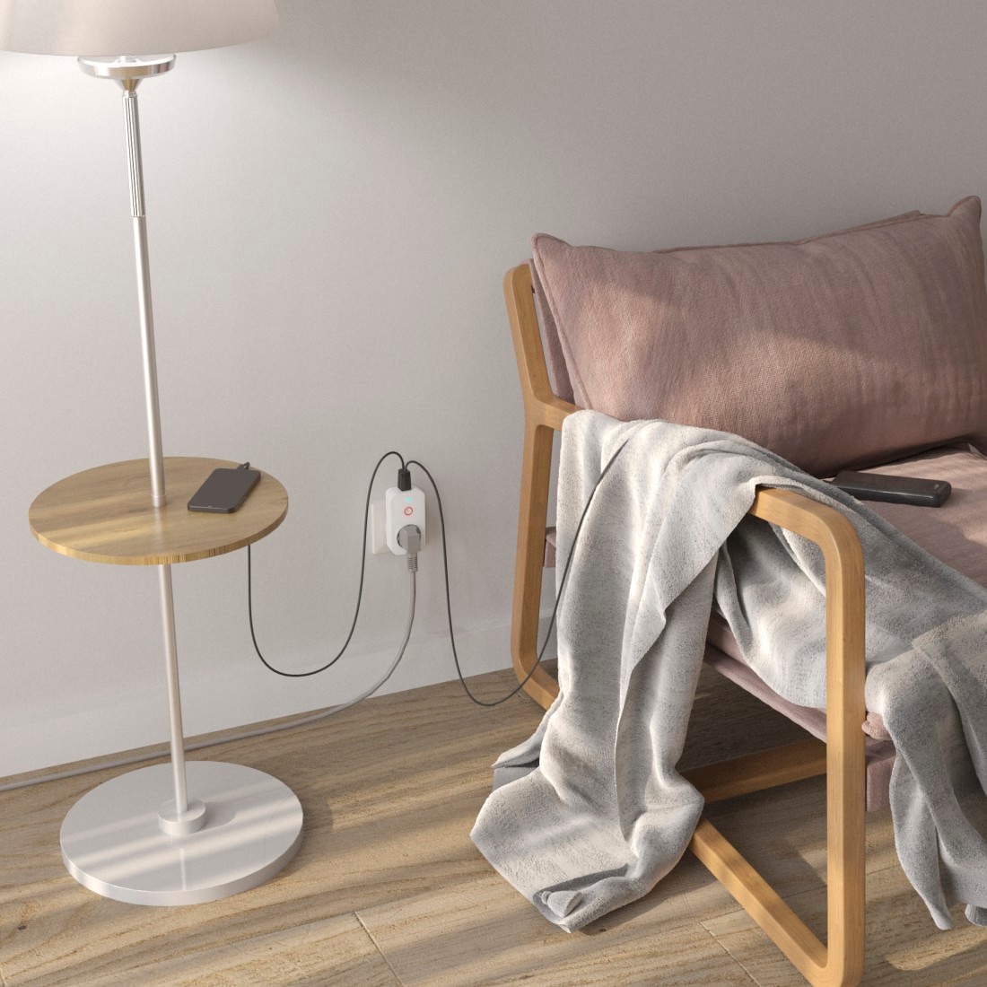 Hama Funksteckdose »WLAN Steckdose, 2x USB-A, per Sprache/App steuern, 2300W, 10A«