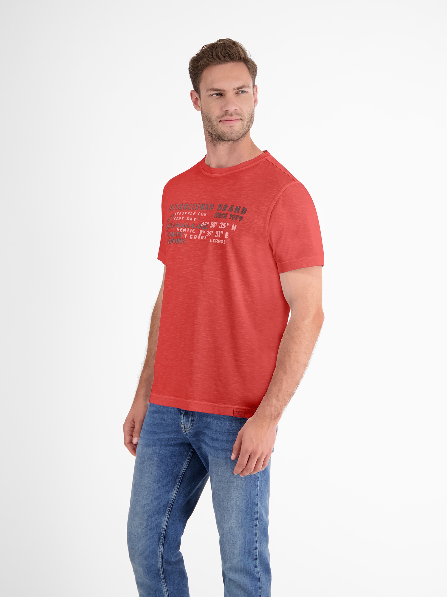 LERROS T-Shirt »LERROS Baumwoll-T-Shirt für Herren«