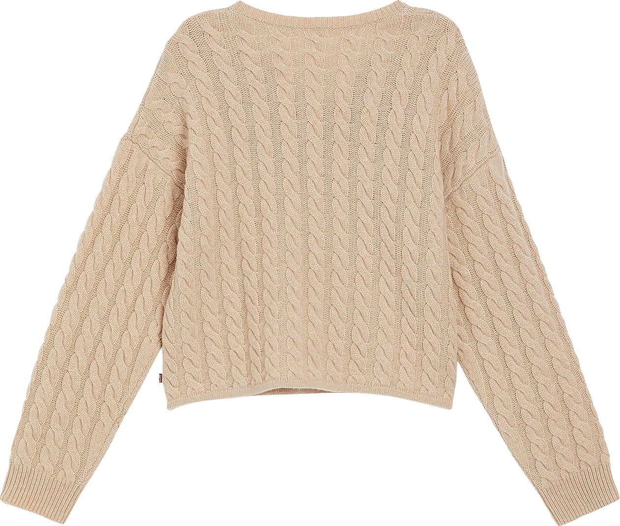 Levi's® Strickpullover »RAE SWEATER NEUTRALS«, in Zopfstrick Muster