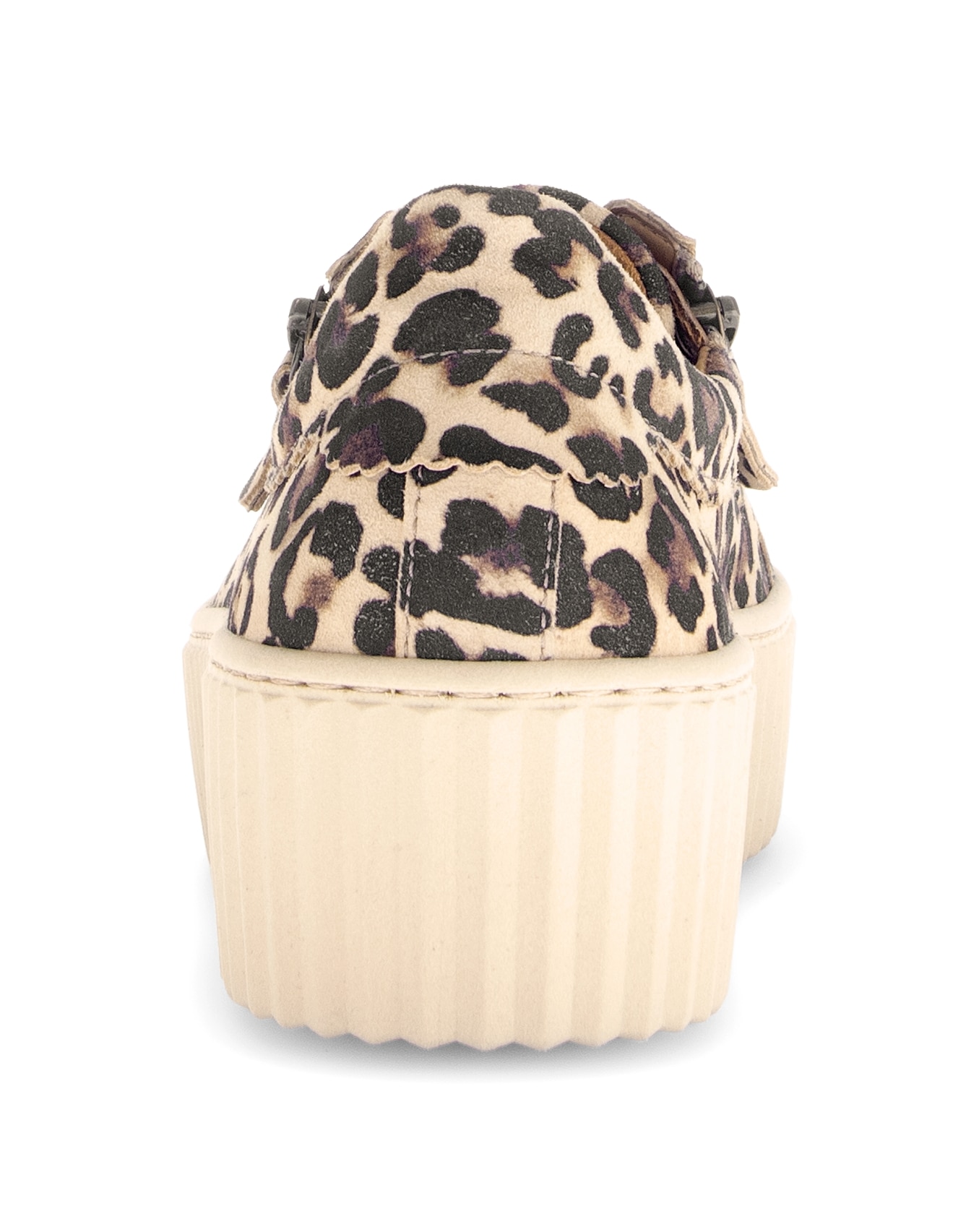 Gabor Plateausneaker  , Freizeitschuh, Halbschuh, Schnürschuh im trendigen Leo-Look