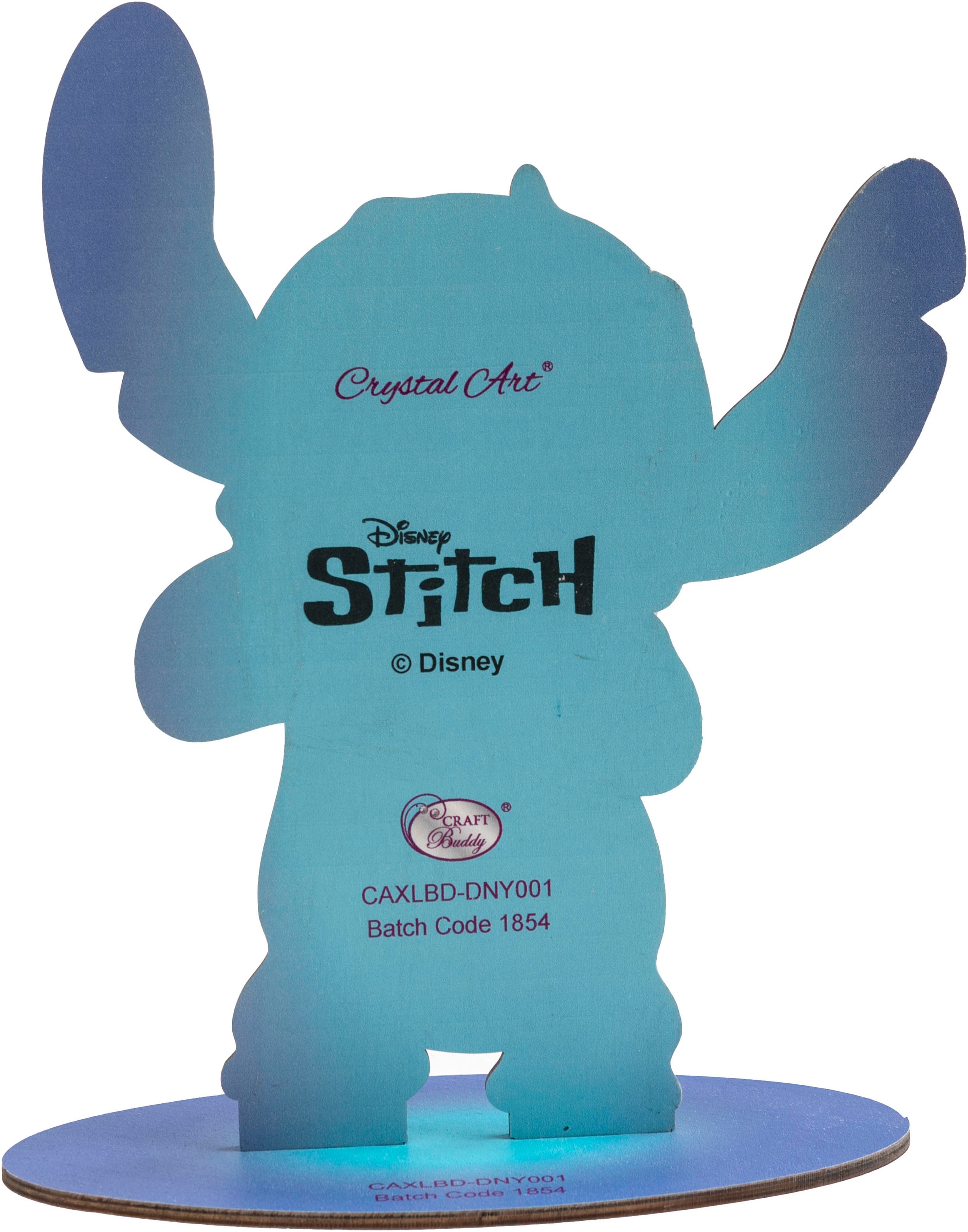 CRAFT Buddy Kreativset »Crystal Art, Buddies XL, Stitch« mit Holzständer