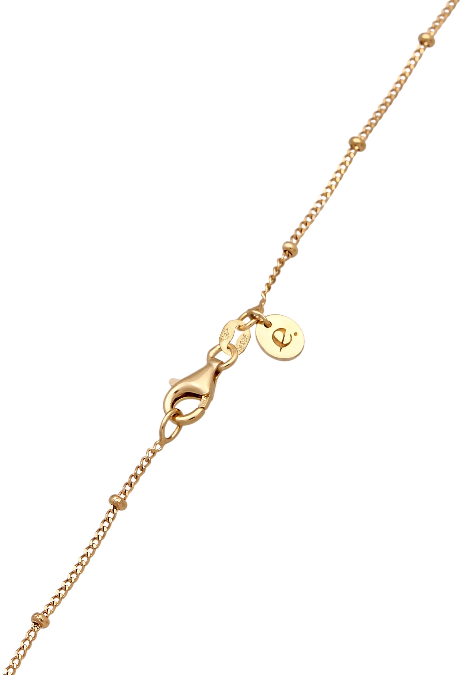 Elli Premium Lange Kette »Halskette Süßwasserzuchtperle Kugelkette 925 Silber«