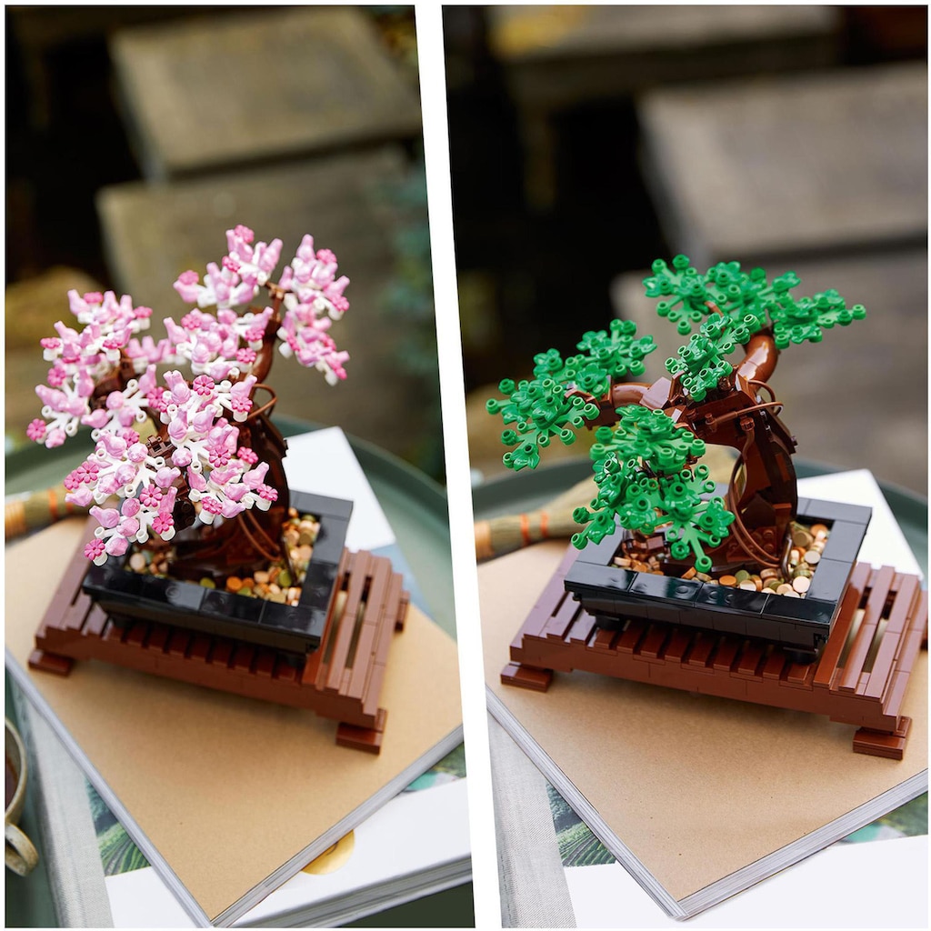 LEGO® Konstruktionsspielsteine »Bonsai Baum (10281), LEGO® Creator Expert«, (878 St.), Made in Europe