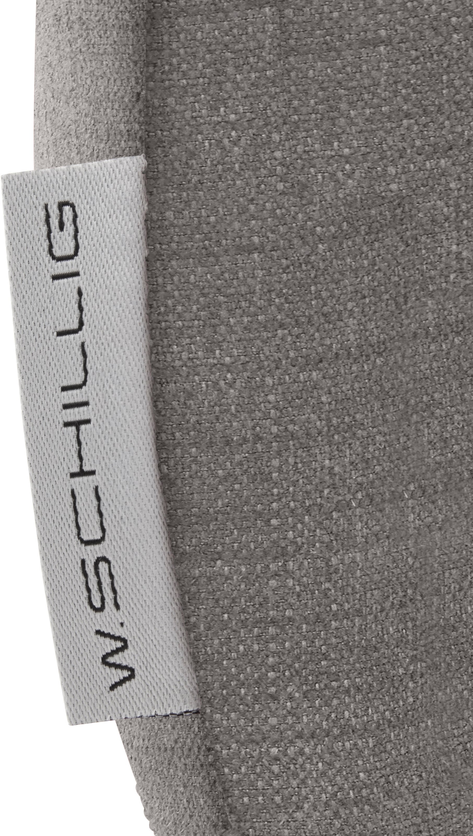 W.SCHILLIG Hocker »enjoy&MORE«, Füße schwarz pulverbeschichtet, Breite 106 cm