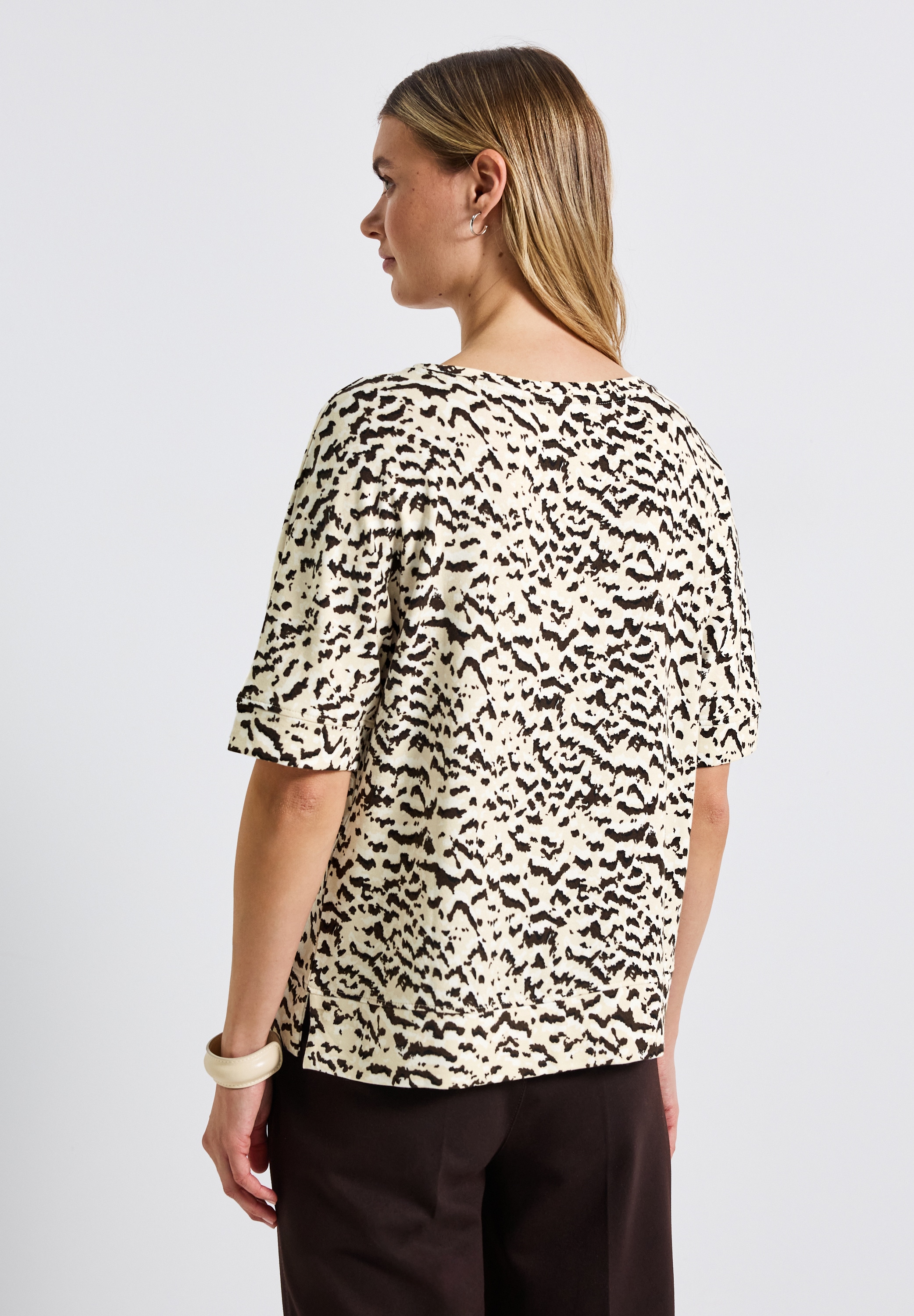 STREET ONE T-Shirt, mit All-Over Print