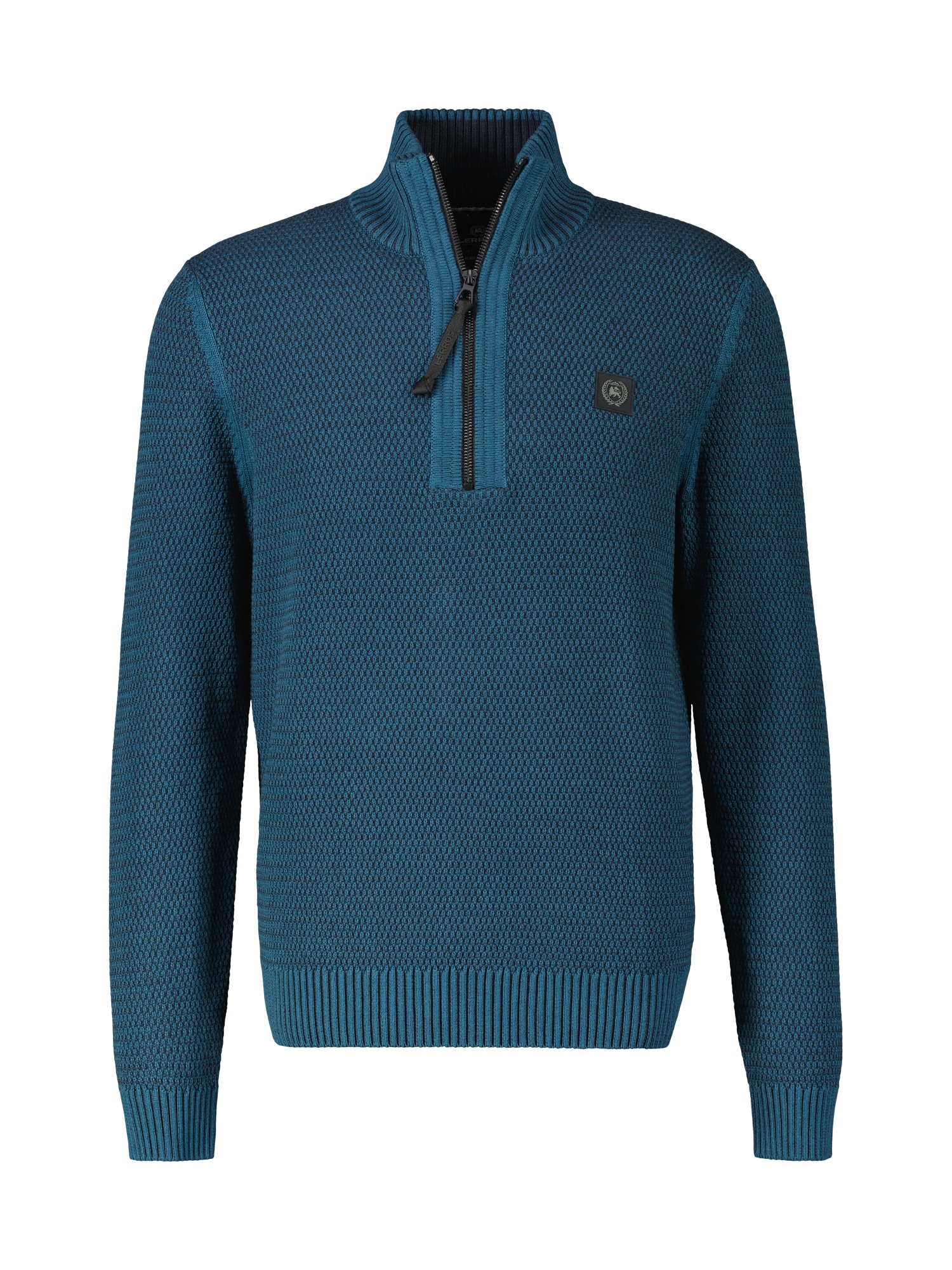 LERROS Strickpullover »LERROS Stricktroyer mit Reißverschluss«