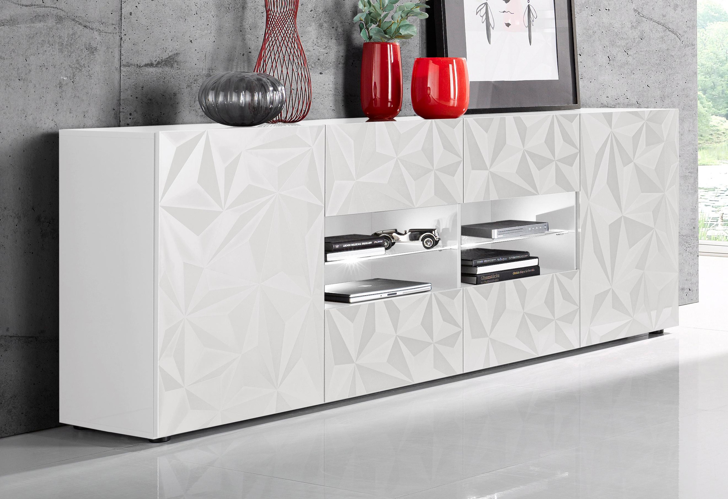 INOSIGN Sideboard »Prisma«, Breite 241 cm