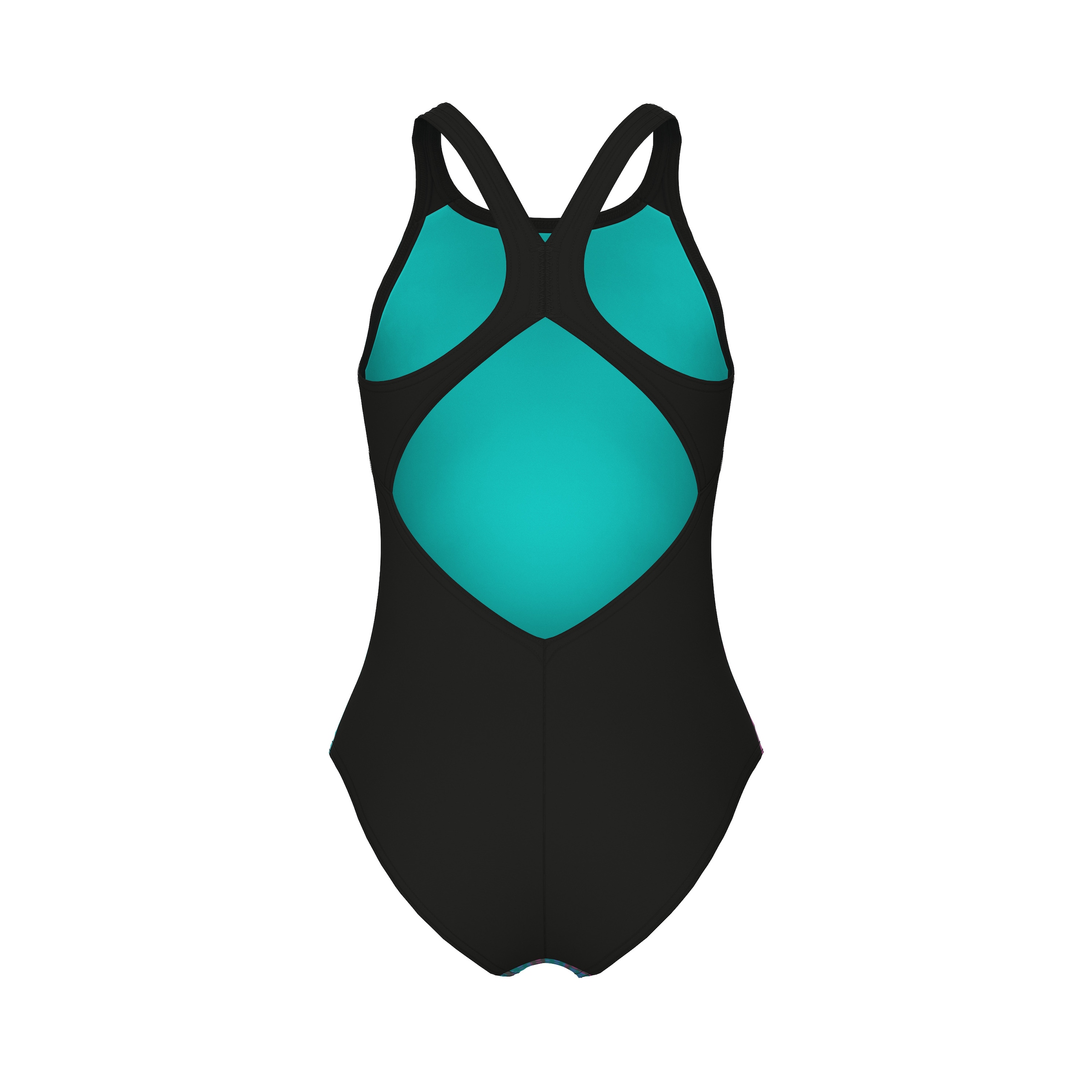 Arena Badeanzug »G ARENA MULTI COLOURS SWIMSUIT V BACK für Mädchen«