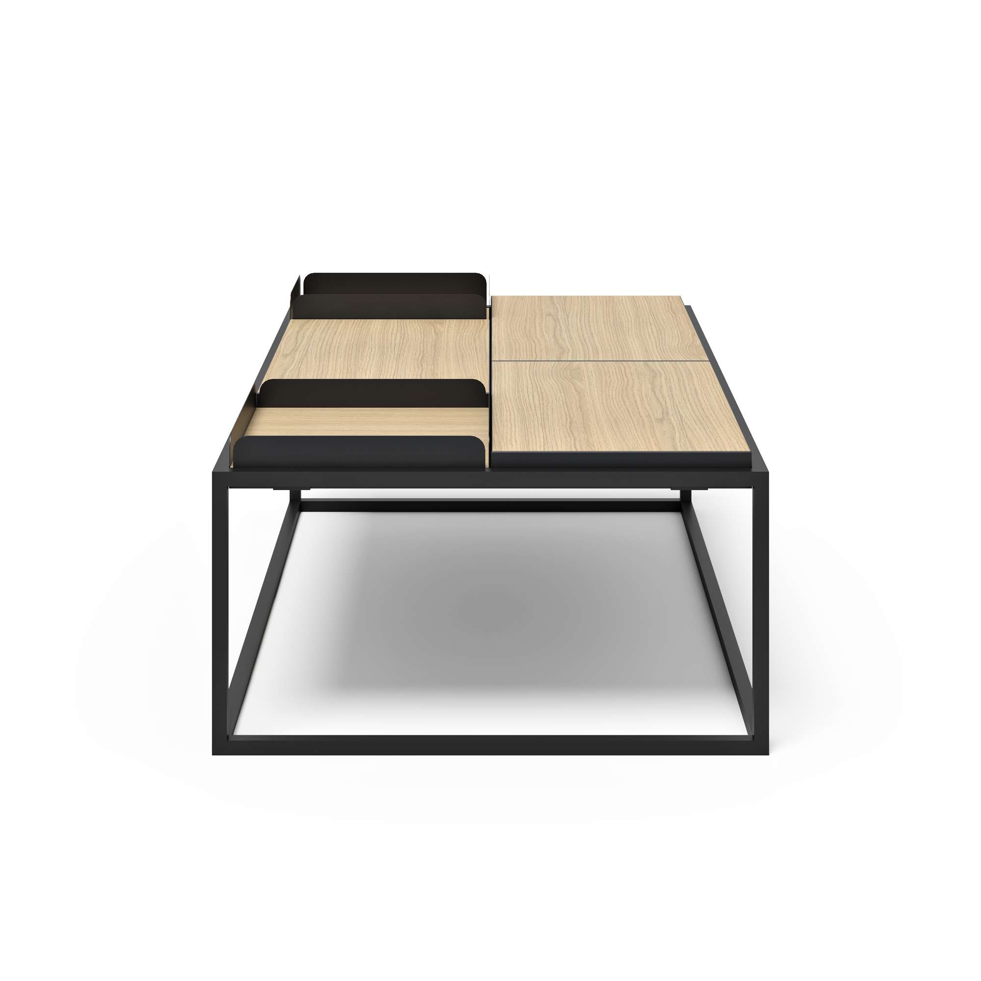 TemaHome Couchtisch »Douro Sofatisch, Wohnzimmertisch, Kaffeetisch,«, mit Metallgestell, Breite 120 cm, mit 3 oder 4 kleine tischplatten