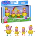 Hasbro Spielfigur »Peppa Pig, Regentag mit Familie Wutz«, (Set, 4 tlg.)