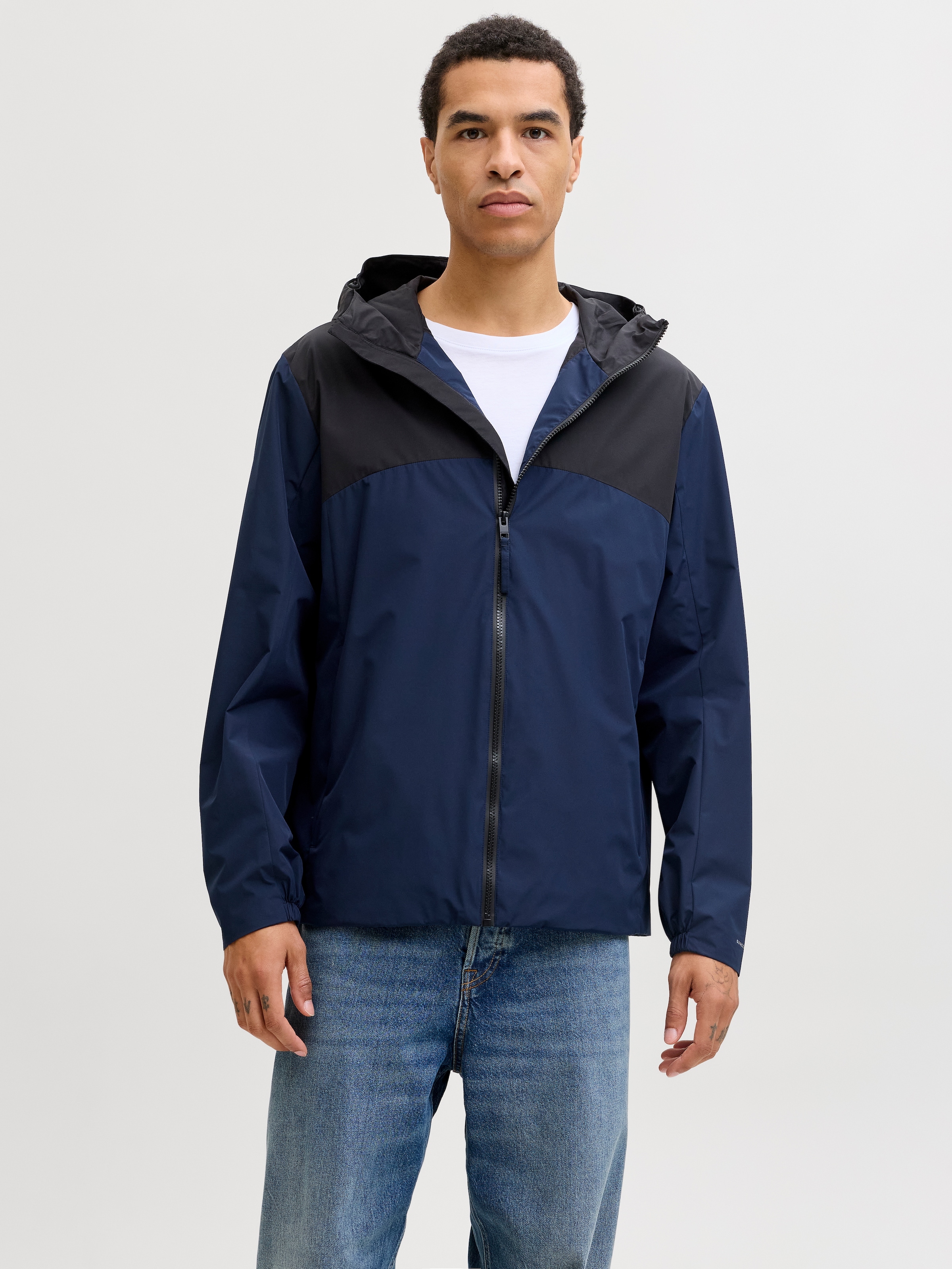 Jack & Jones Kurzjacke »JJESOHO LIGHT JACKET SN« mit Kapuze mit Kapuze