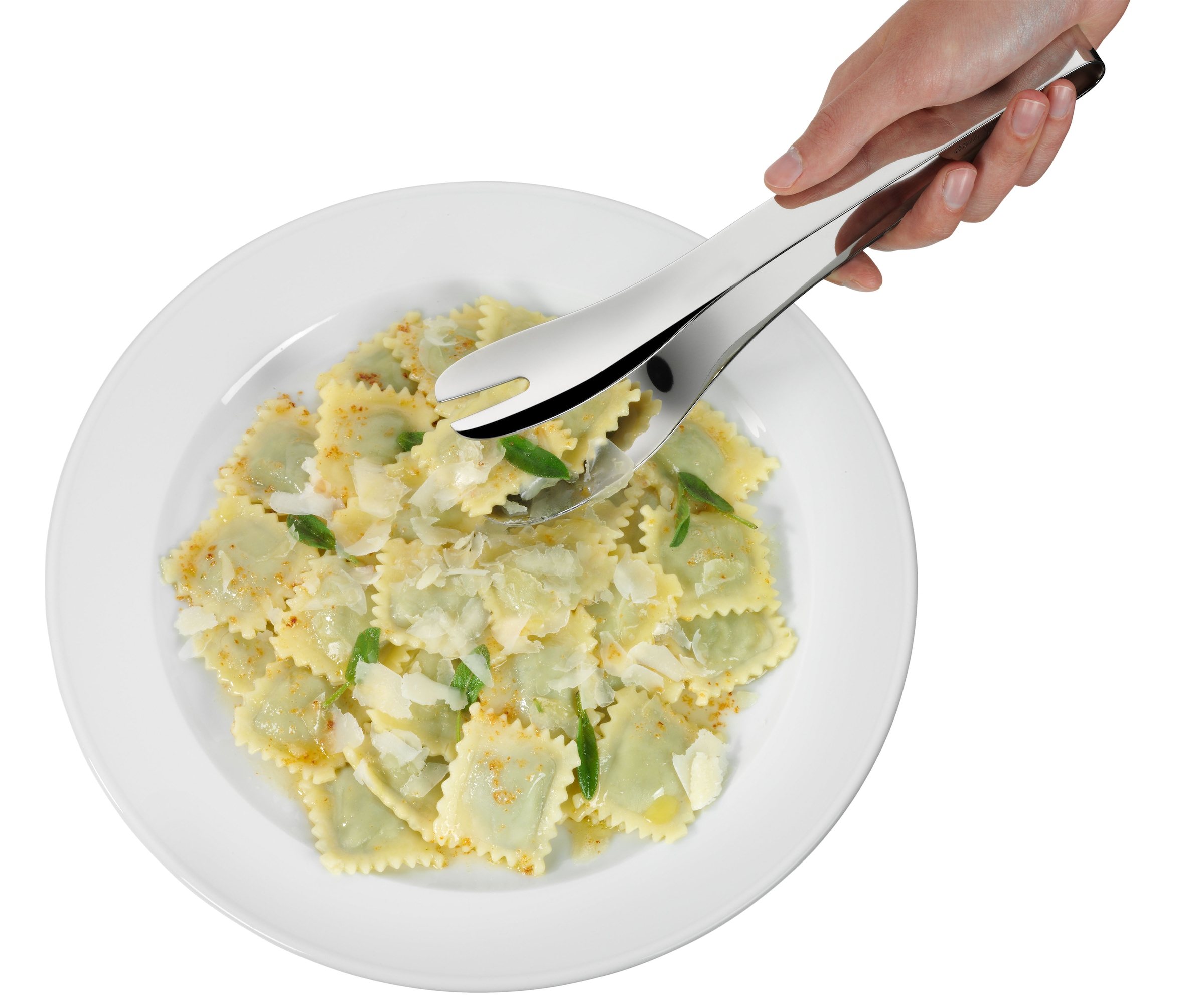 WMF Servierzange »Nuova« einhändiges Servieren, Cromargan Edelstahl rostfrei