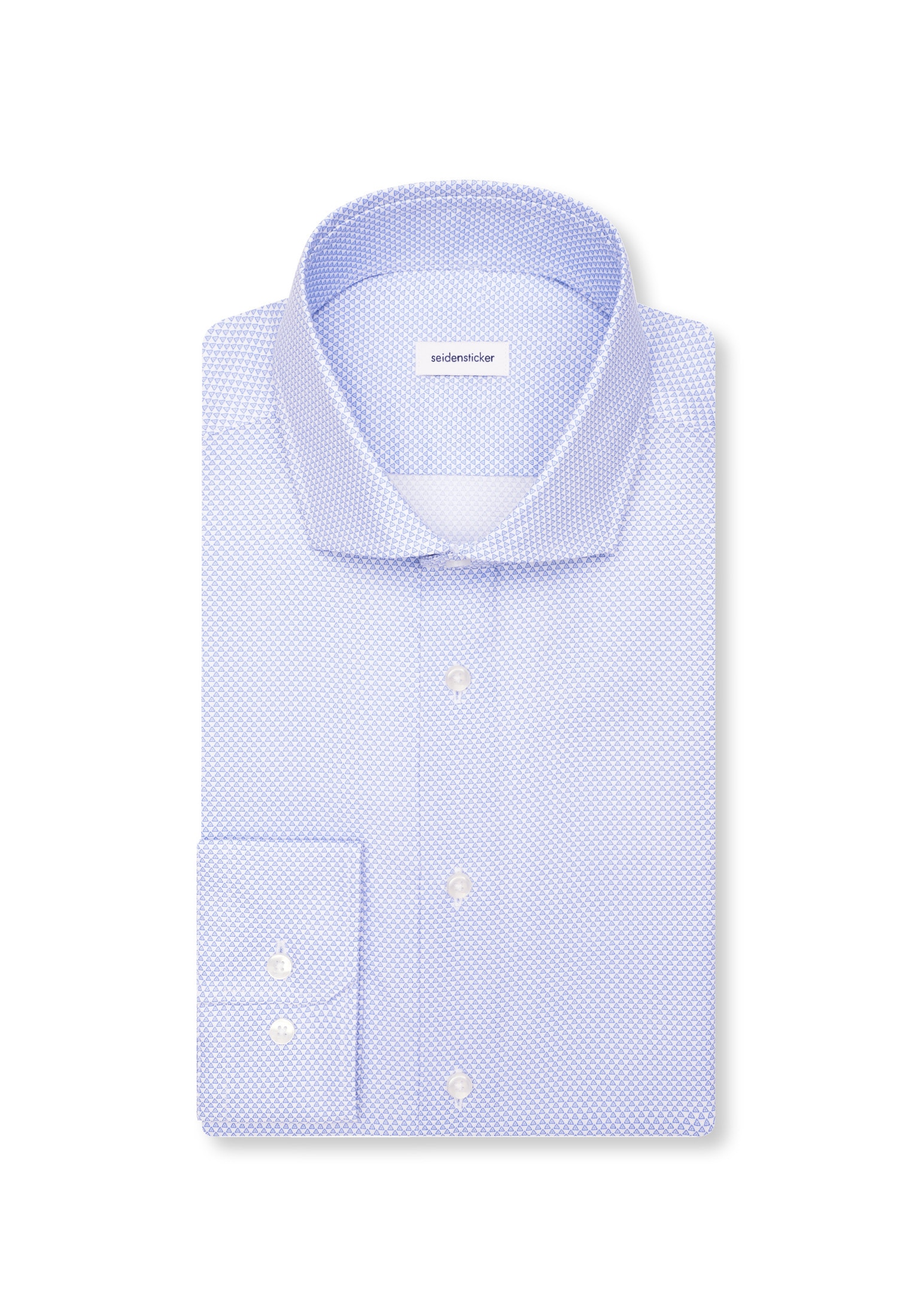 seidensticker Businesshemd »Schwarze Rose« Regular 1/1 Kentkragen Druck