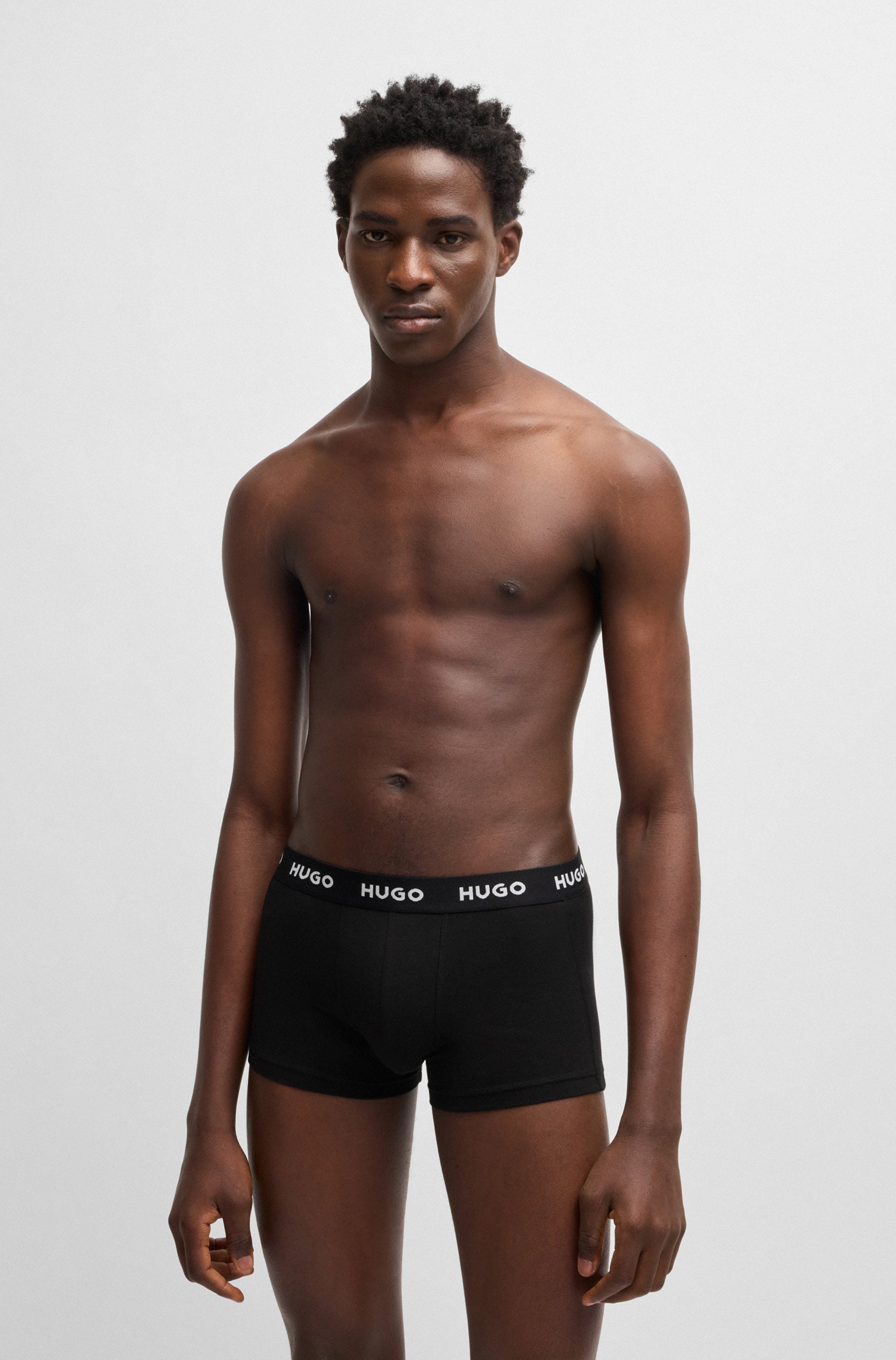 HUGO Underwear Trunk »TRUNK TRIPLET PACK« Packung, 3er Pack, 