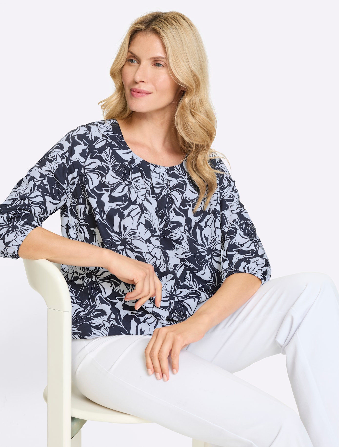 Classic Basics Schlupfbluse