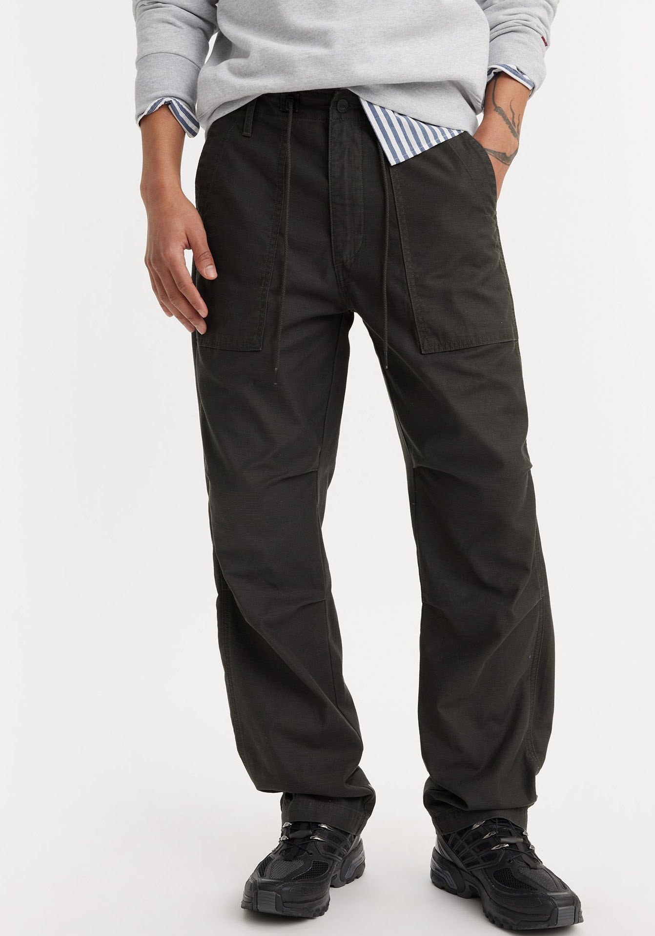 Chinohose »LOOSE STRT SURPLUS PANT«, Loose Fit - super bequem