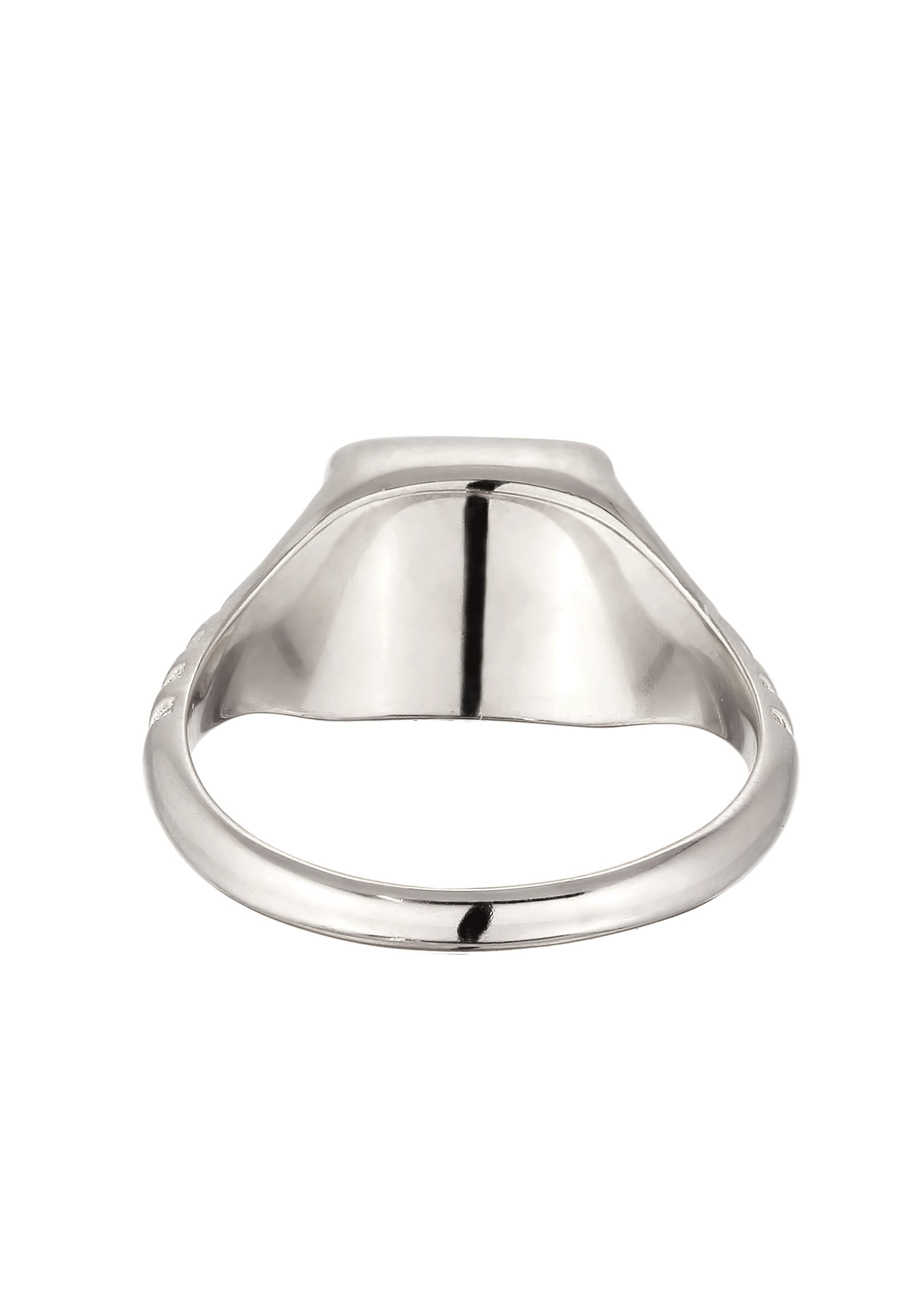 Elli Siegelring »Ring Ring Signet 925 Sterling Silber«
