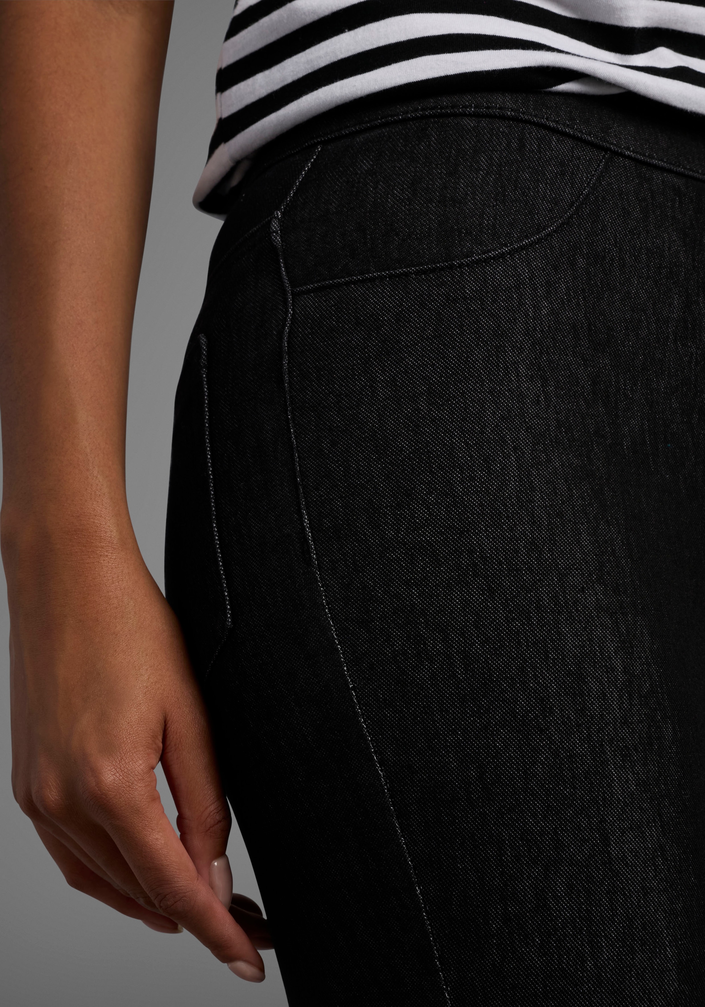 Arizona Jogg Pants »High Waist«, extra-eng geschnitten, knöchellange Beinform, hoher Bund