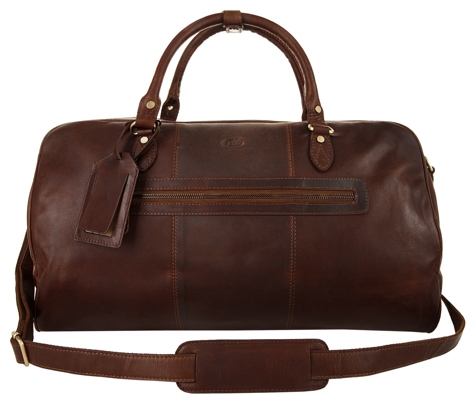 Piké Reisetasche, echt Leder
