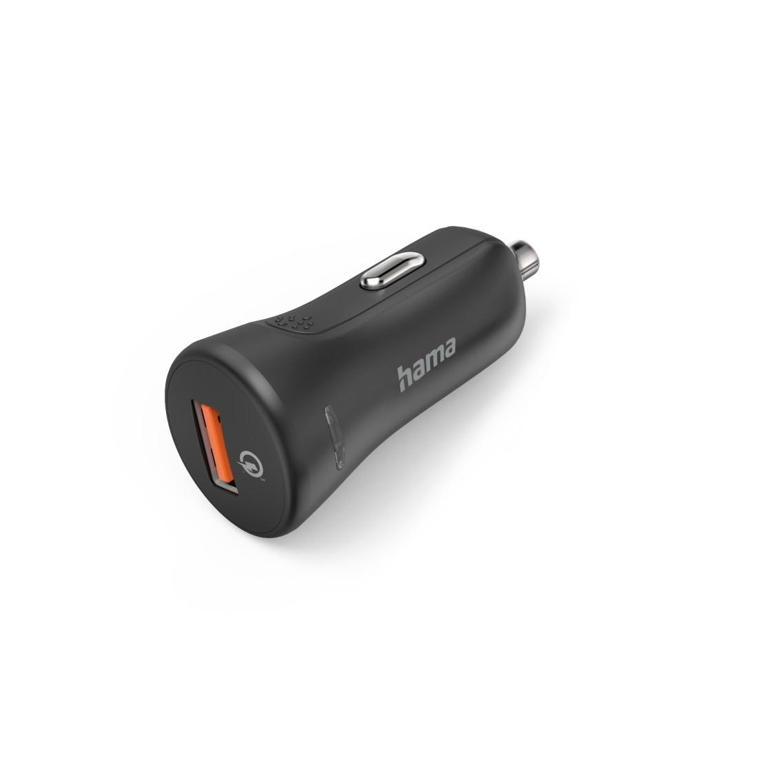 Hama USB-Ladegerät »Auto-Schnellladegerät "Qualcomm® Quick Charge™ 3.0", USB-A, 19,5 W«