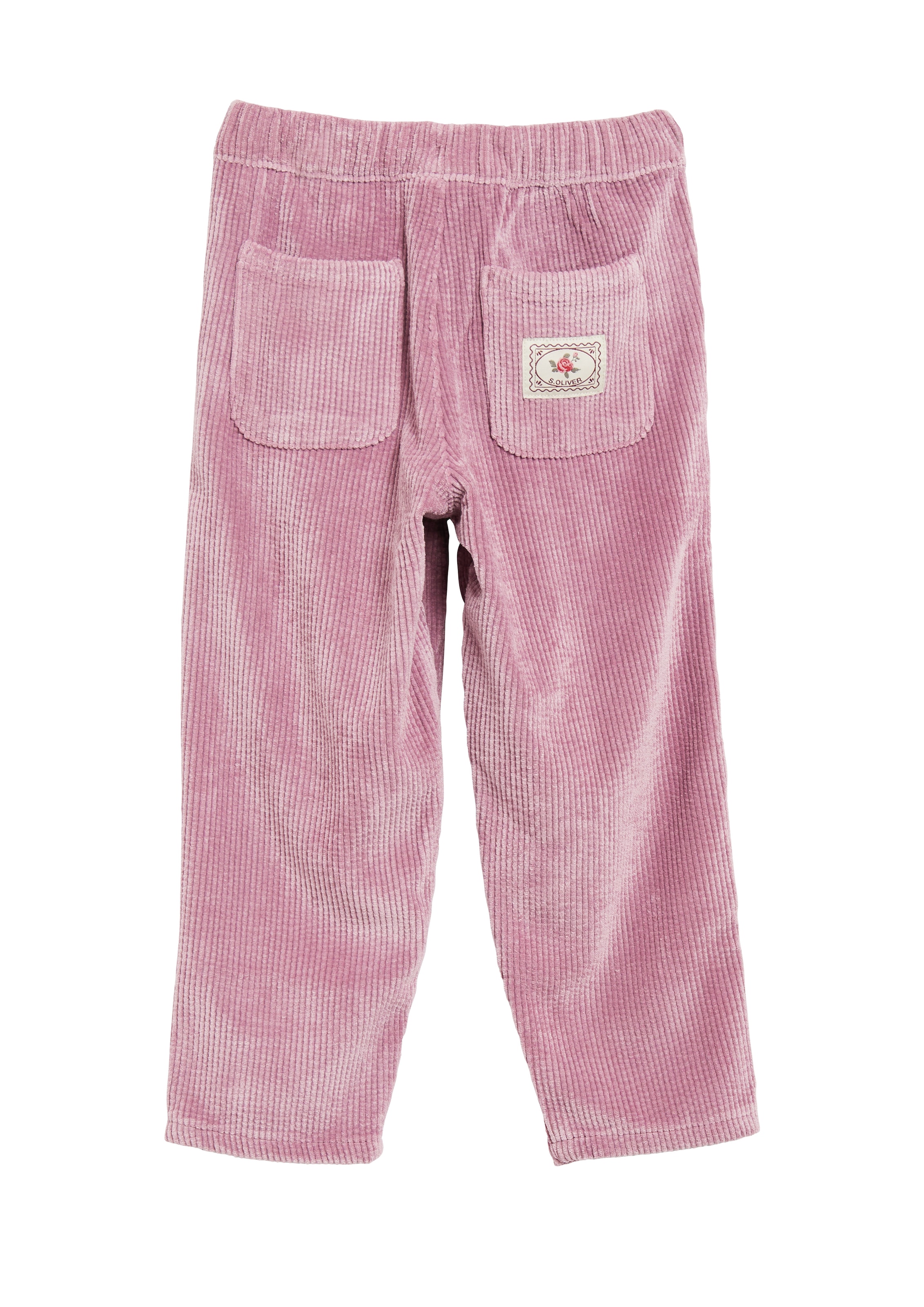 s.Oliver Junior Cordhose  Elastikbund, Materialmix, mit Taschen