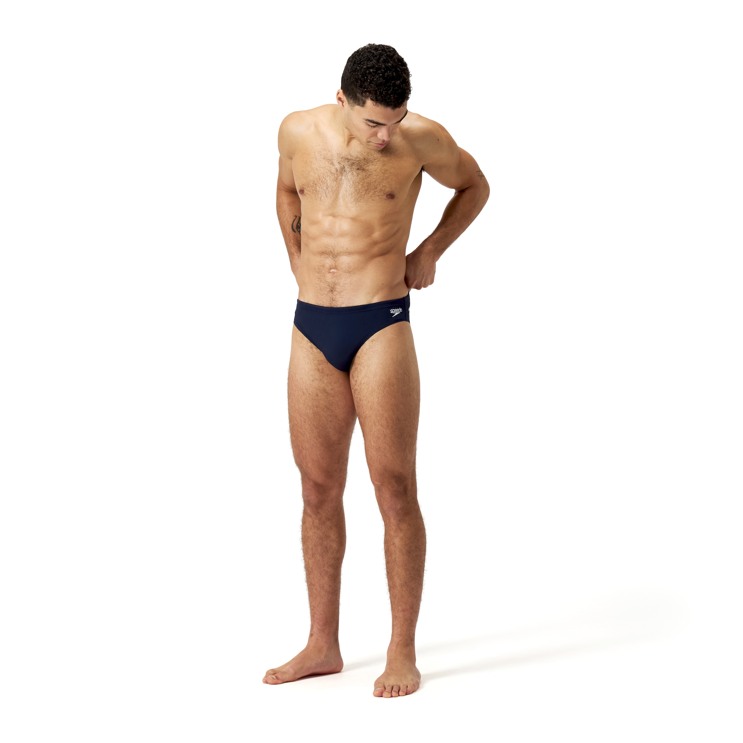 Speedo Badehose, mit gesticktem Markenlogo