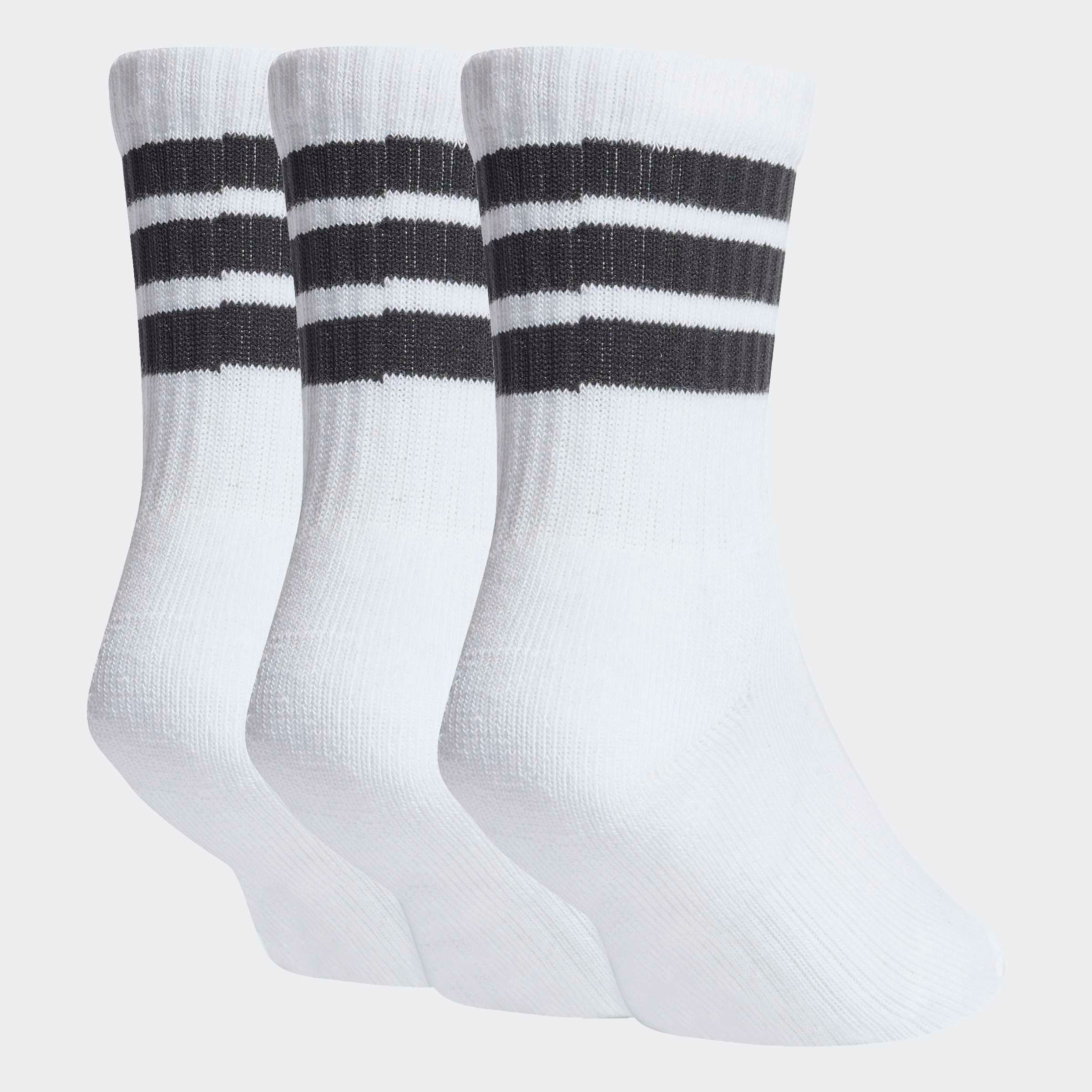 adidas Performance Funktionssocken »3-STREIFEN DÄMPFENDE SPORTSWEAR CREW, 3 PAAR« 3 Paar tlg.