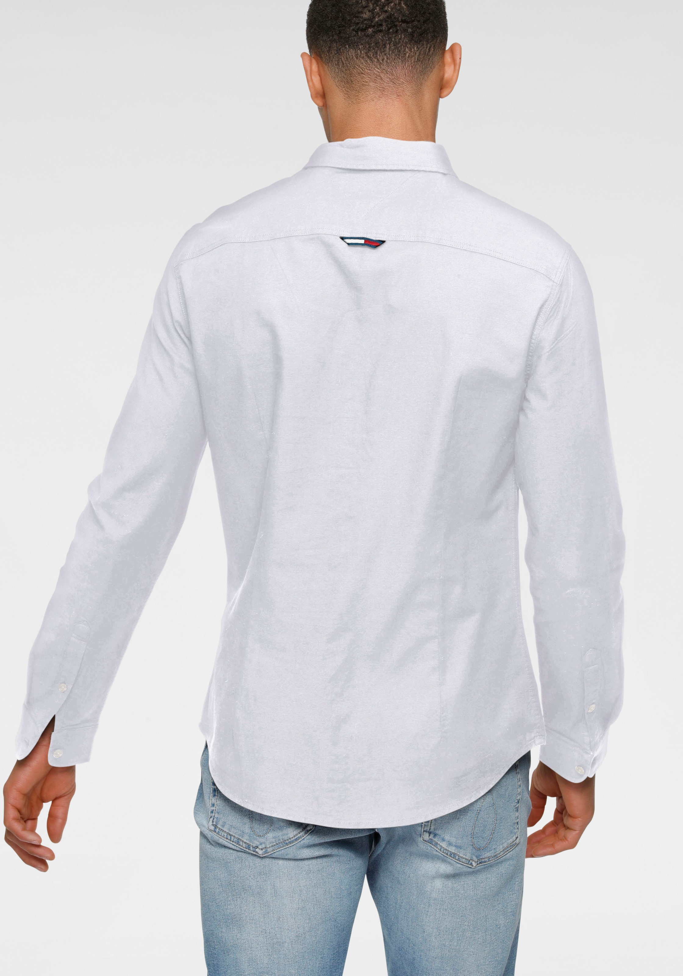 Tommy Jeans Langarmhemd »TJM SLIM STRETCH OXFORD SHIRT« online shoppen bei  OTTO