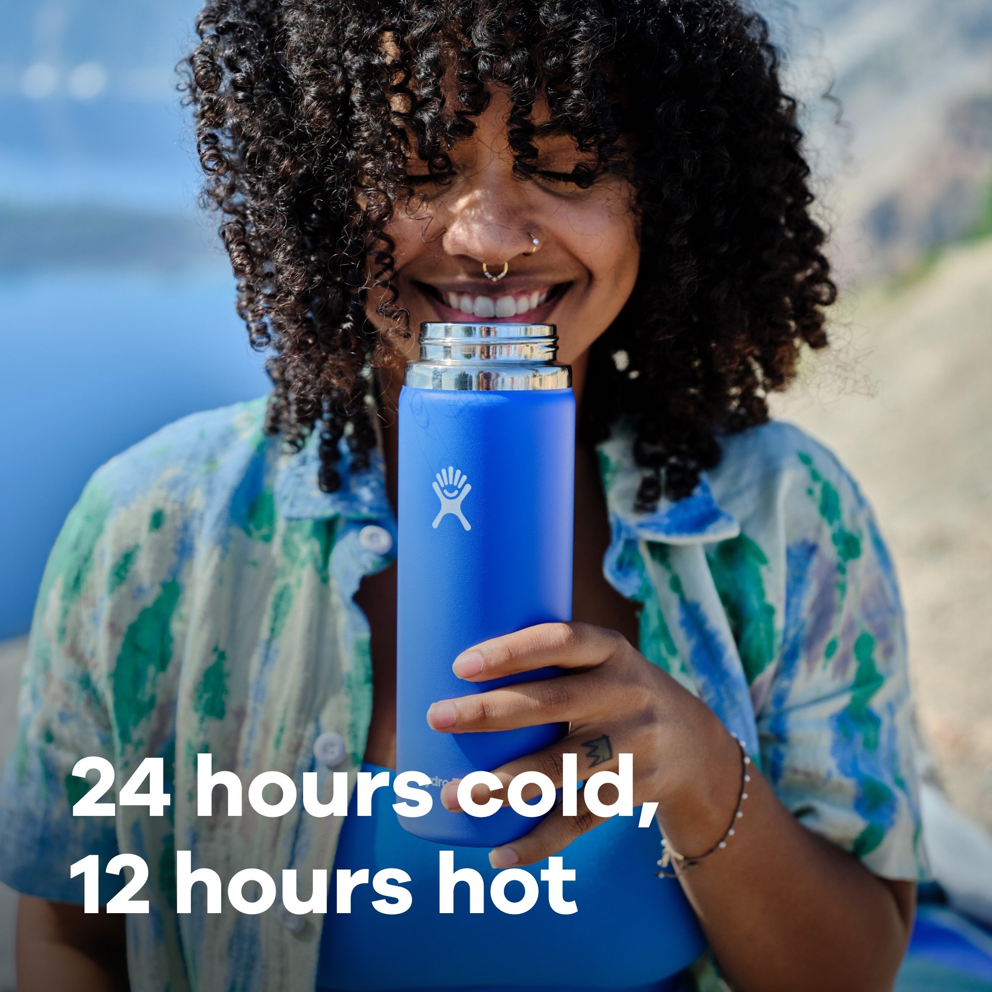 Hydro Flask Isolierflasche »40 Oz Wide Flex Cap« TempShield®️ doppelwandige Vakuumisolierung