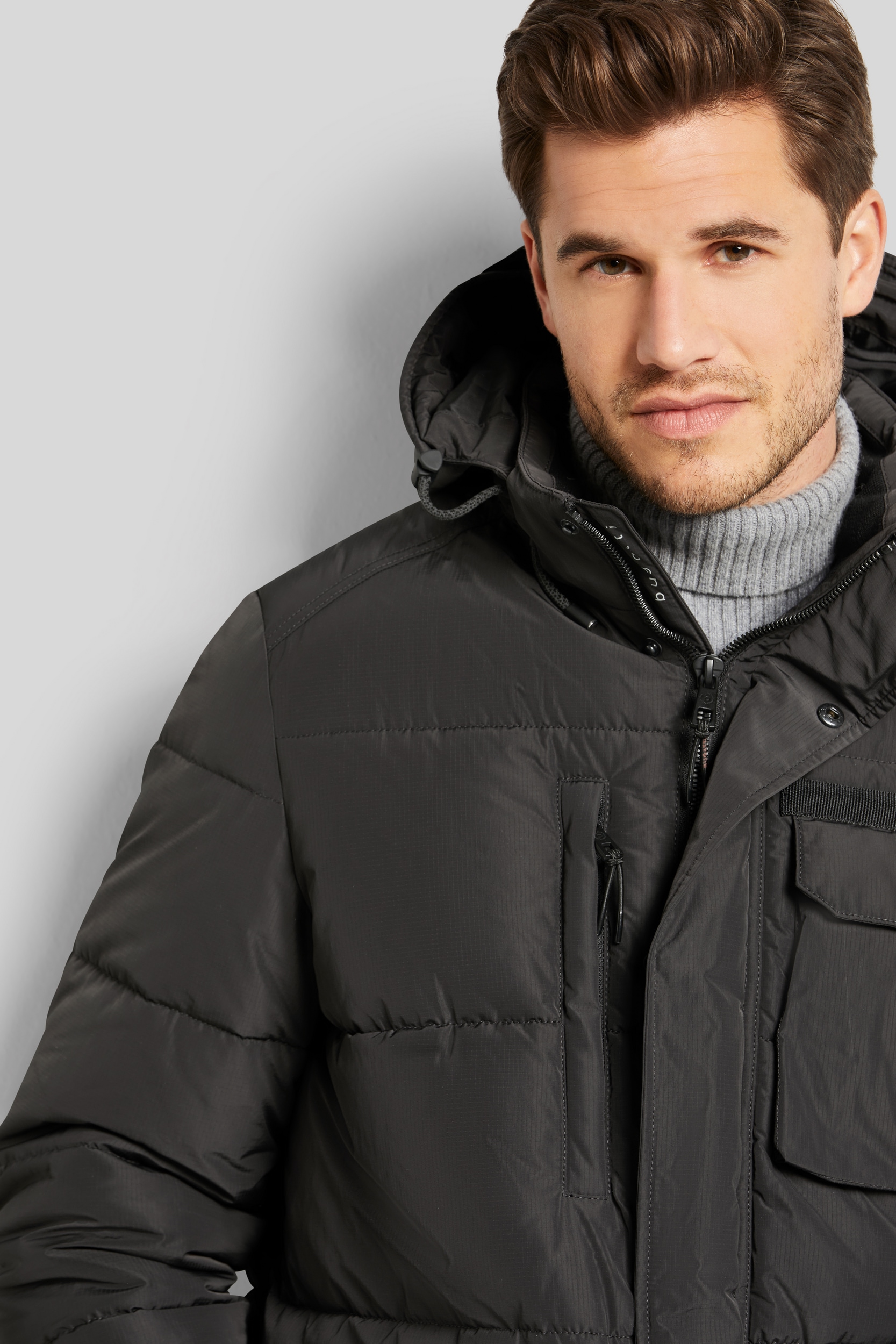 bugatti Langjacke, mit abtrennbarer Kapuze