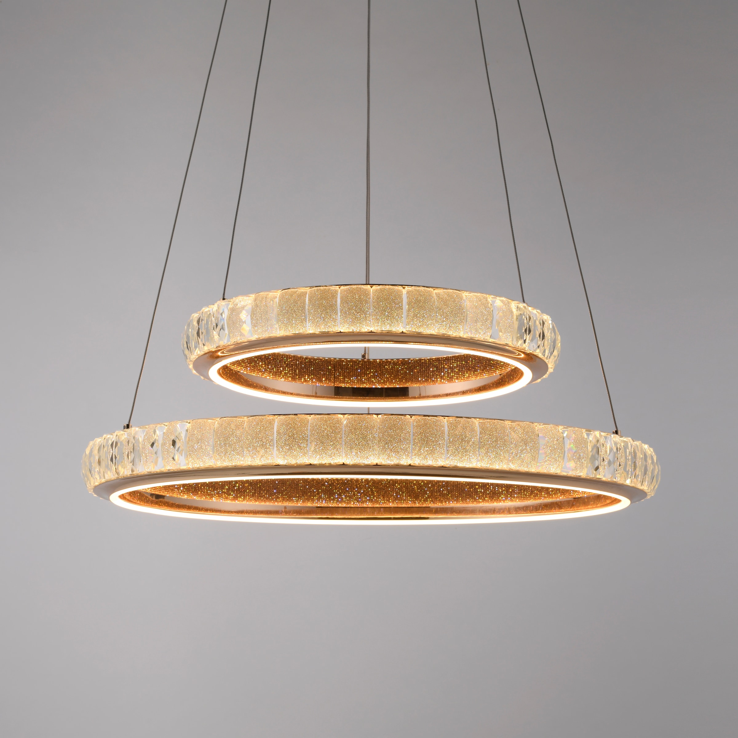 Paul Neuhaus LED Pendelleuchte »GLAMORA« LED-Board 1 Stk. warmweiß - kaltweiß CCT(2700-5000K), stufenlos dimmbar über Fernbedienung, Memoryfunktion