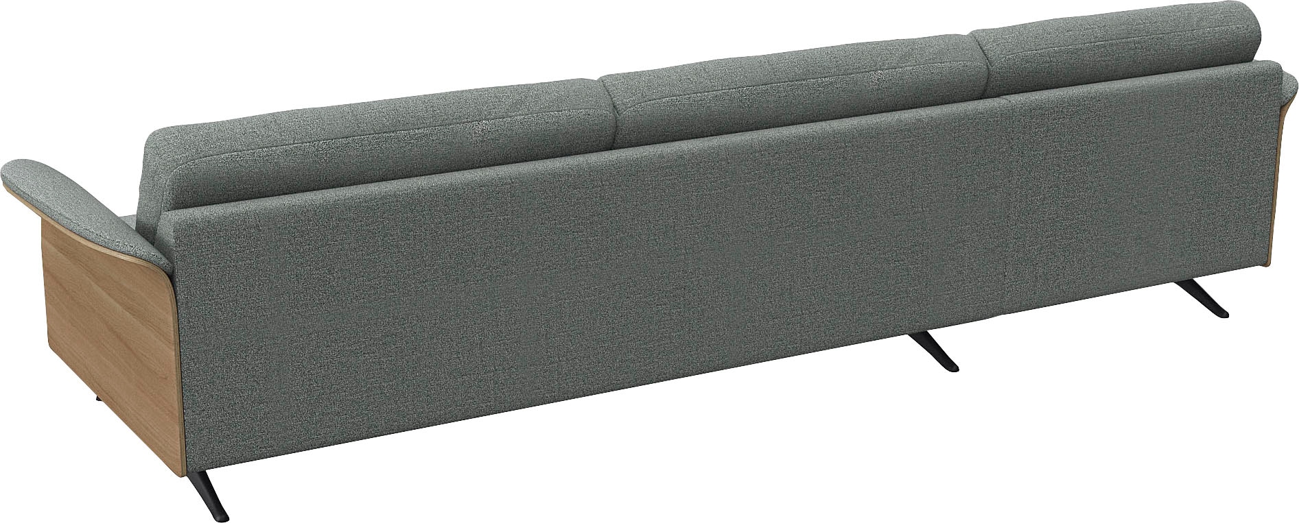 FLEXLUX Ecksofa »Glow, super bequem durch hochwertigem Sitzaufbau mit Federkern, L-Form«, Modernes skandinavisches Design
