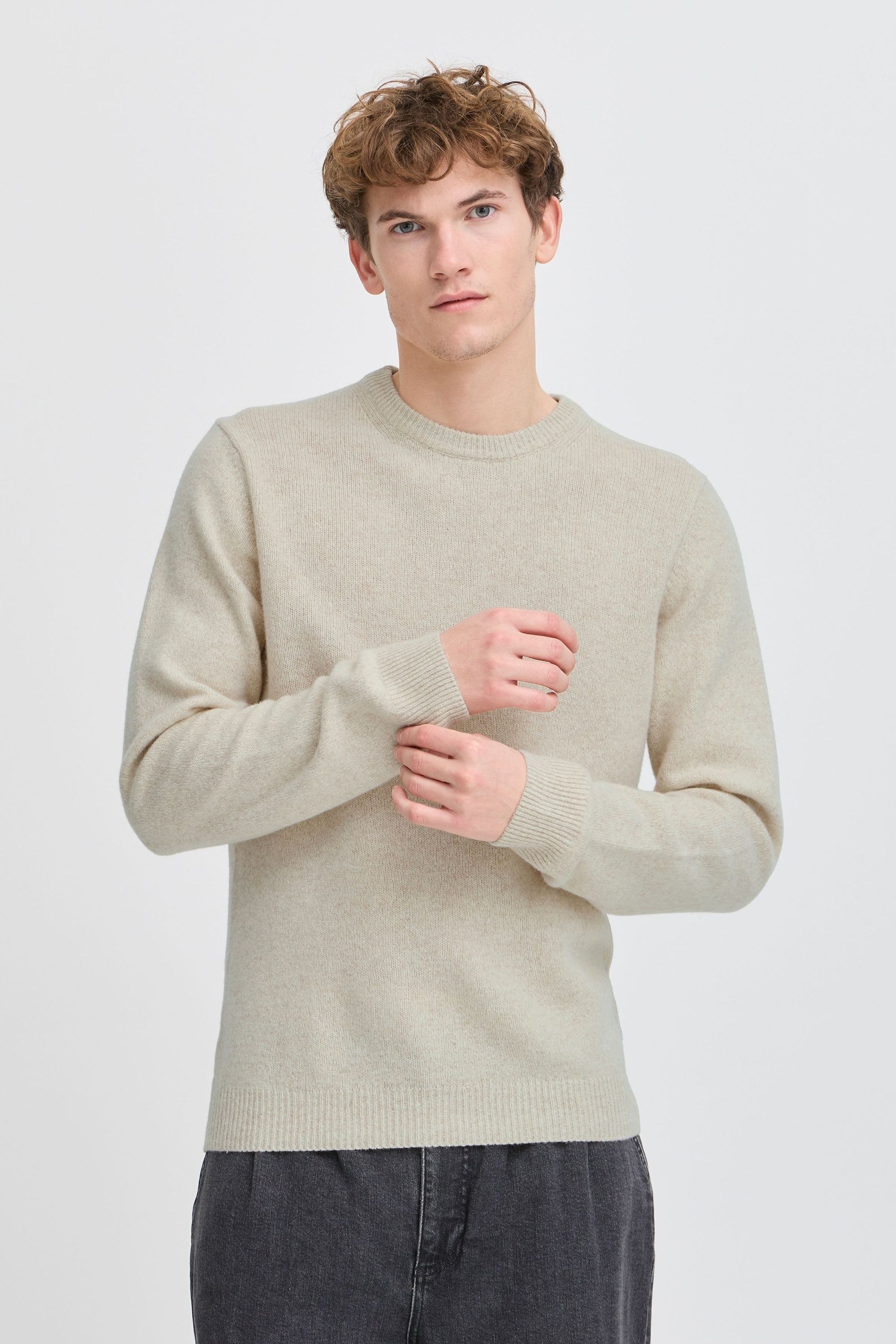 Casual Friday Strickfleece-Pullover »Strickpullover CFKarl«