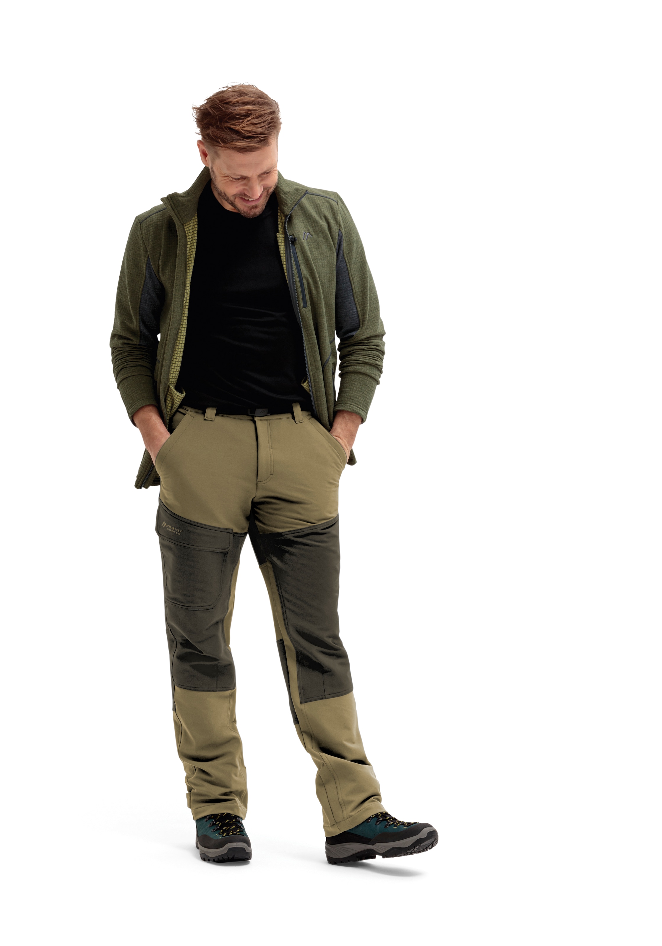 Maier Sports Outdoorhose »Fleeceflex M«  robuste Herren Winter-Trekkinghose 4-Wege-Stretch