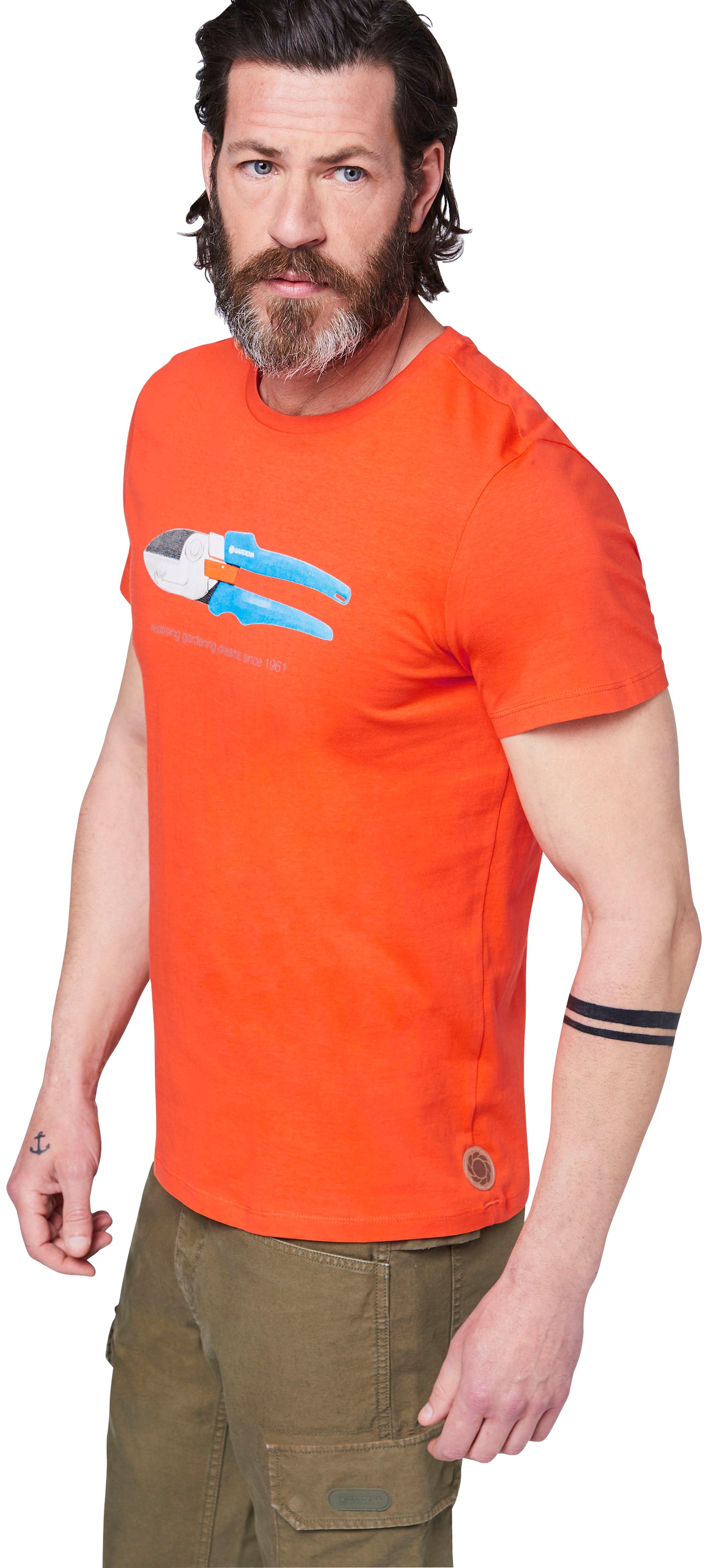 GARDENA T-Shirt »Flame«, mit Aufdruck OTTO im Online Shop