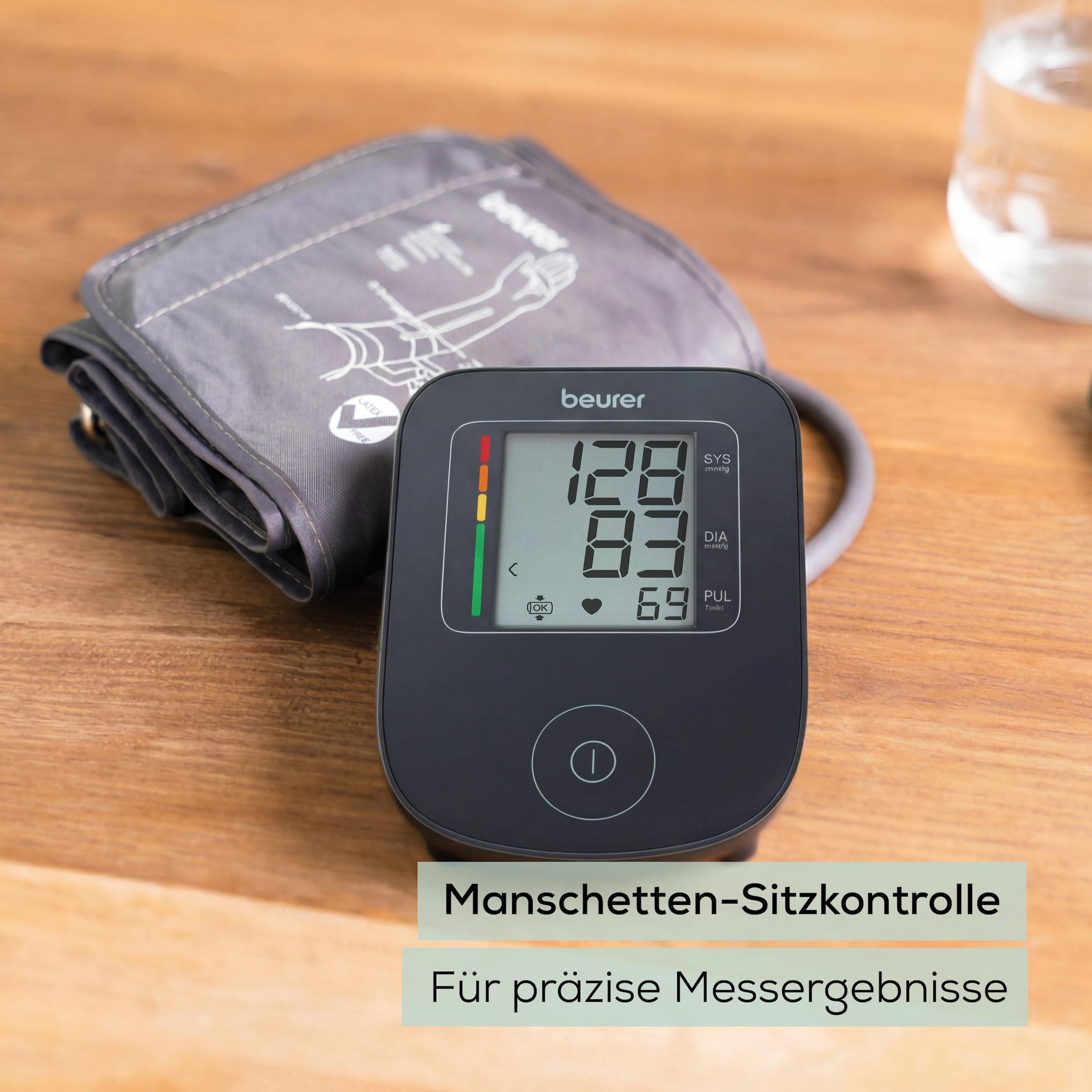 BEURER Blutdruckmessgerät »BM 23 Limited Edition 2026« Dank App Blutdruckwerte bequem digital in der App  dokumentieren