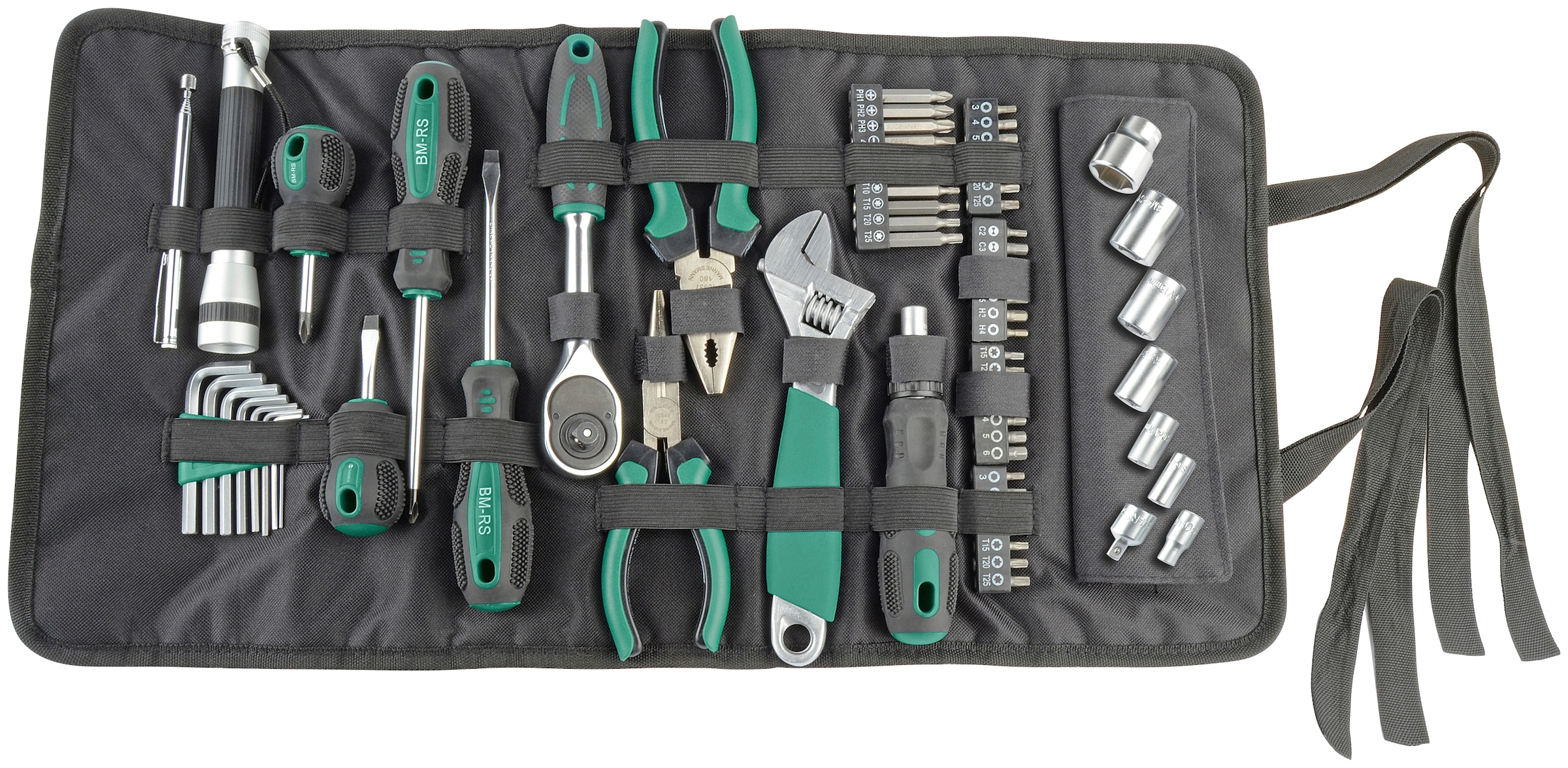Brüder Mannesmann Werkzeuge Werkzeugset »Werkzeug-Rolltasche«, kaufen OTTO bei 65-tlg. online