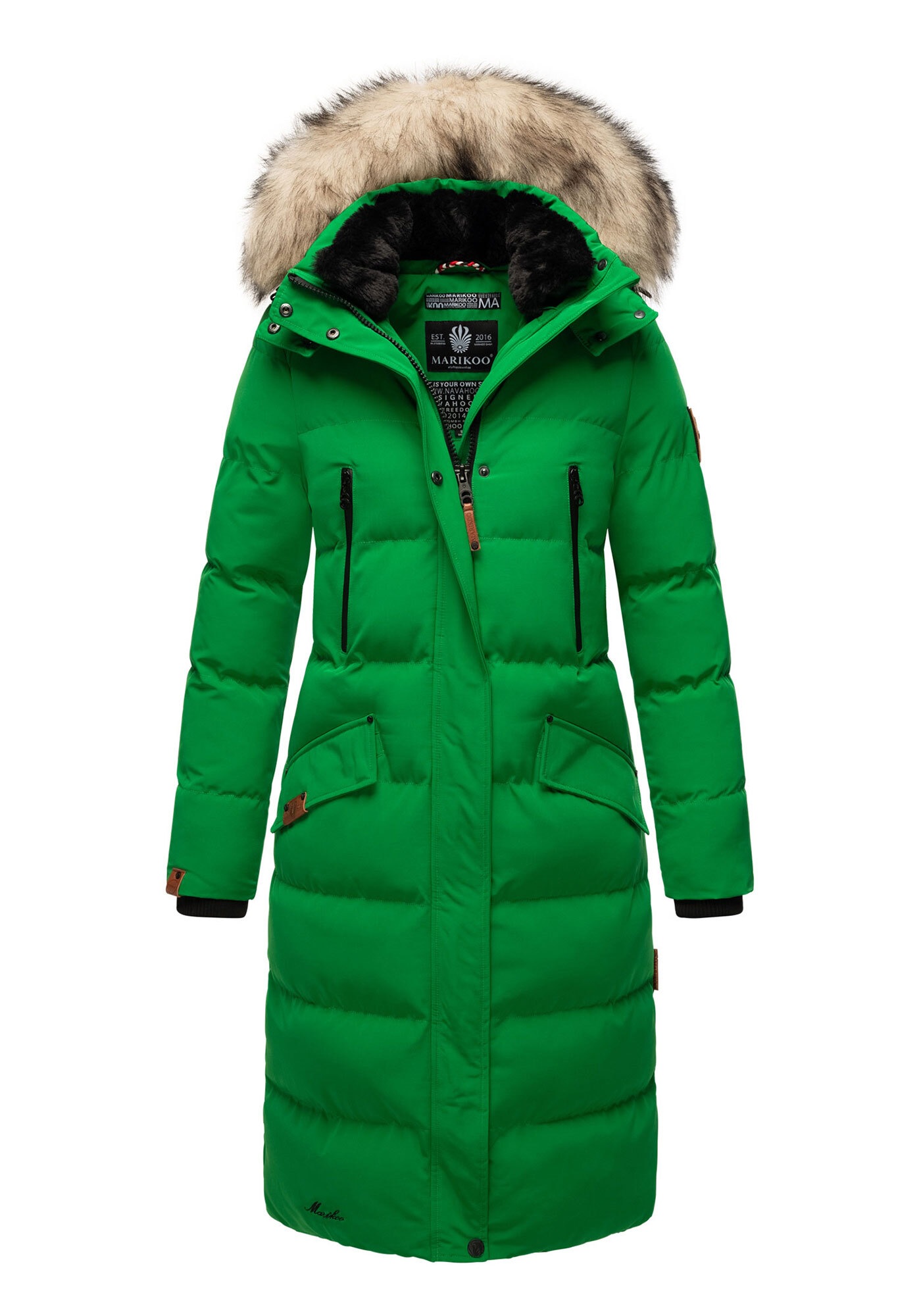 Marikoo Winterjacke »Marikoo Schneesternchen Damen Winter Steppjacke B890«