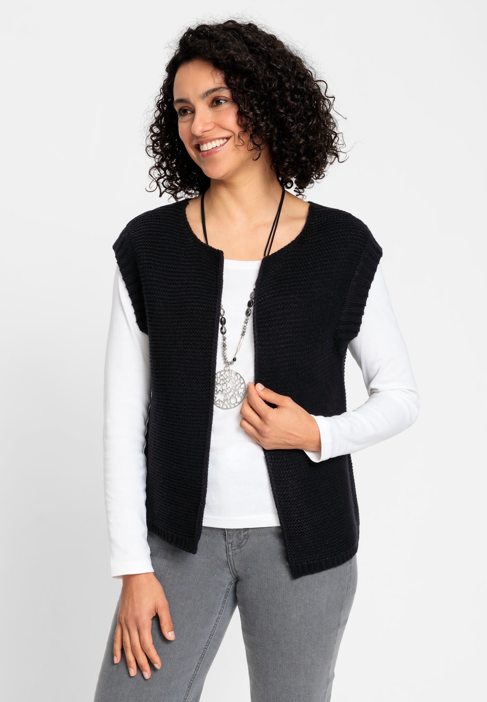 Witt Strickweste »Strickweste Strickweste mit 30% Schurwolle«